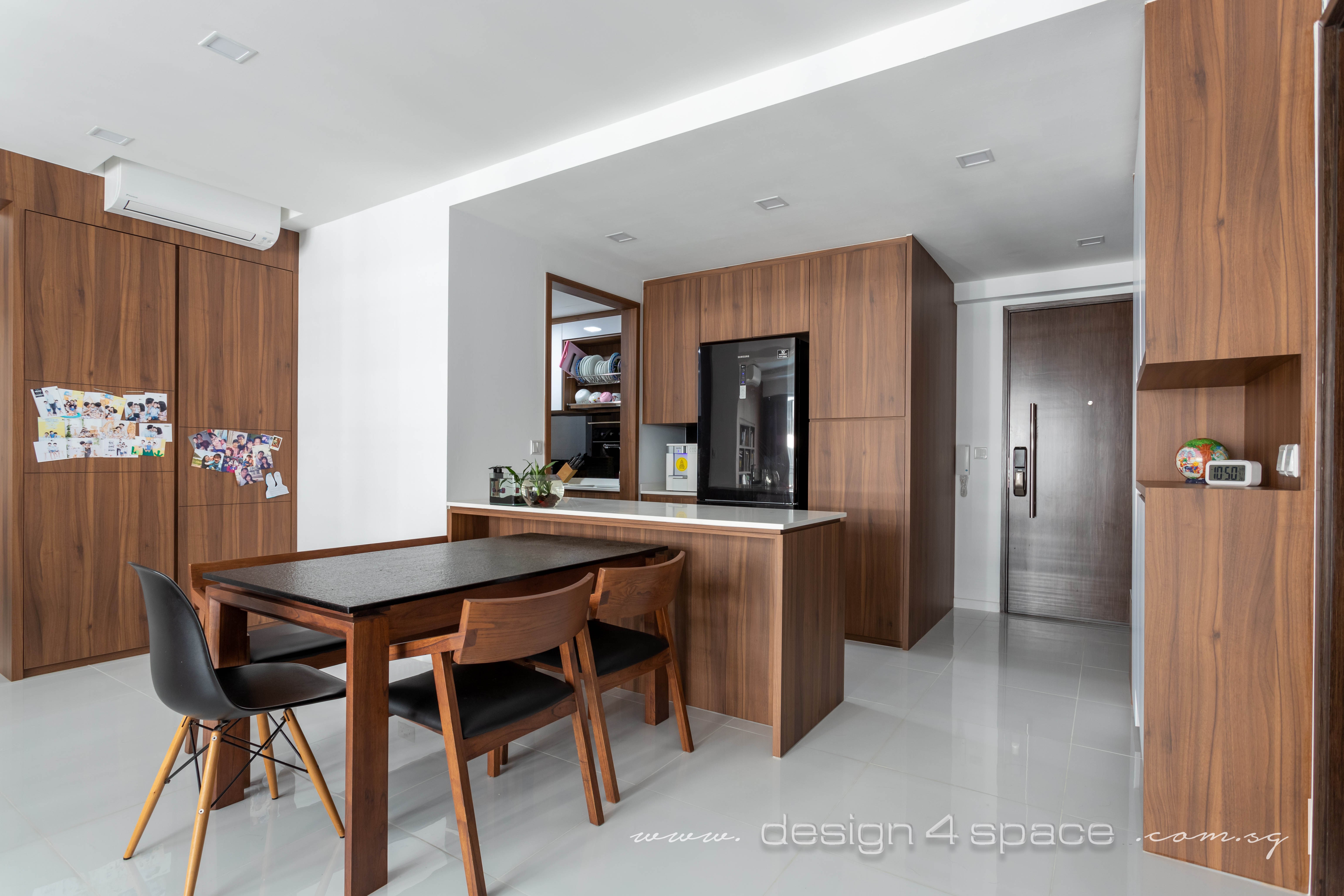 Contemporary Design - Dining Room - Condominium - Design by Design 4 Space Pte Ltd