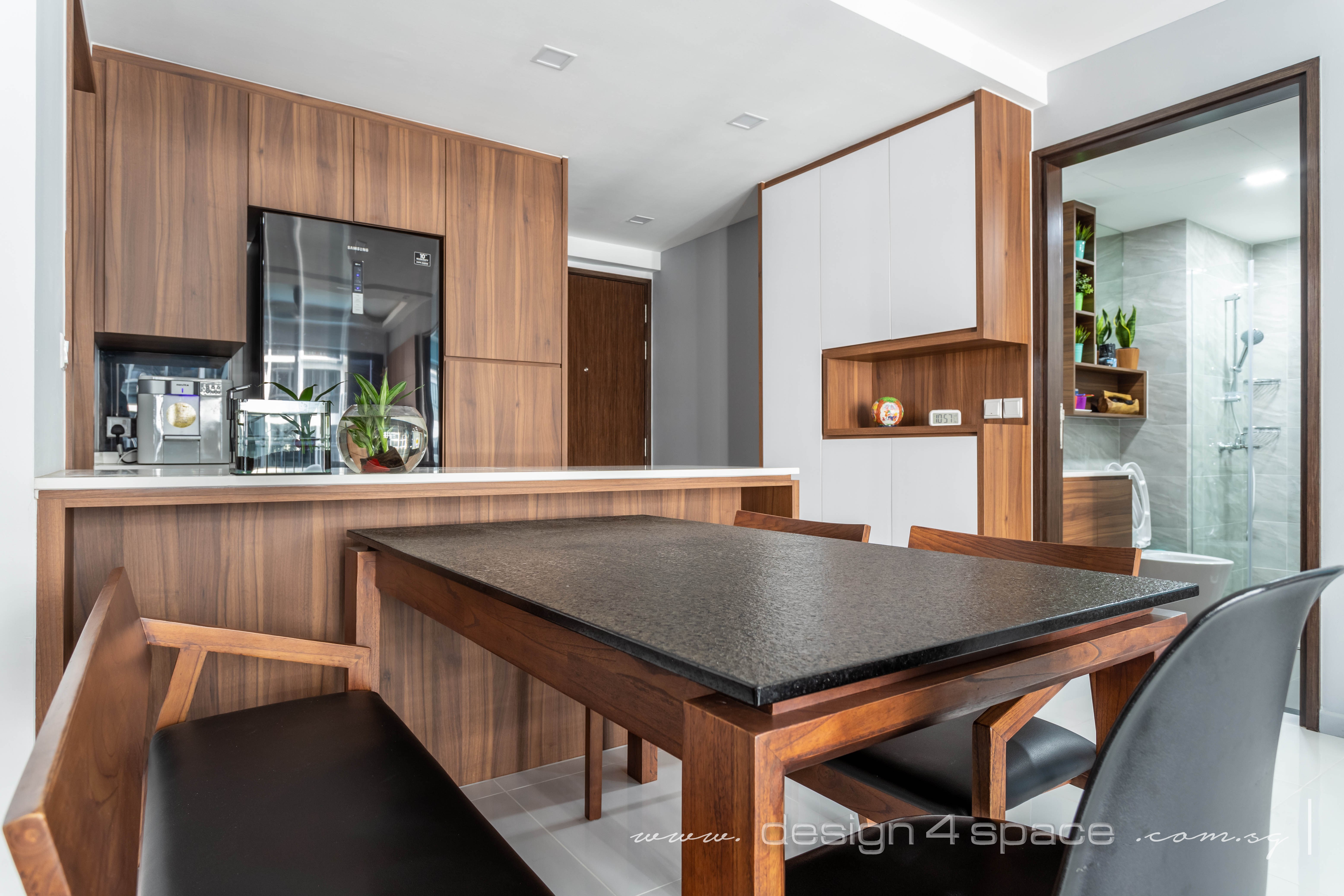 Contemporary Design - Dining Room - Condominium - Design by Design 4 Space Pte Ltd