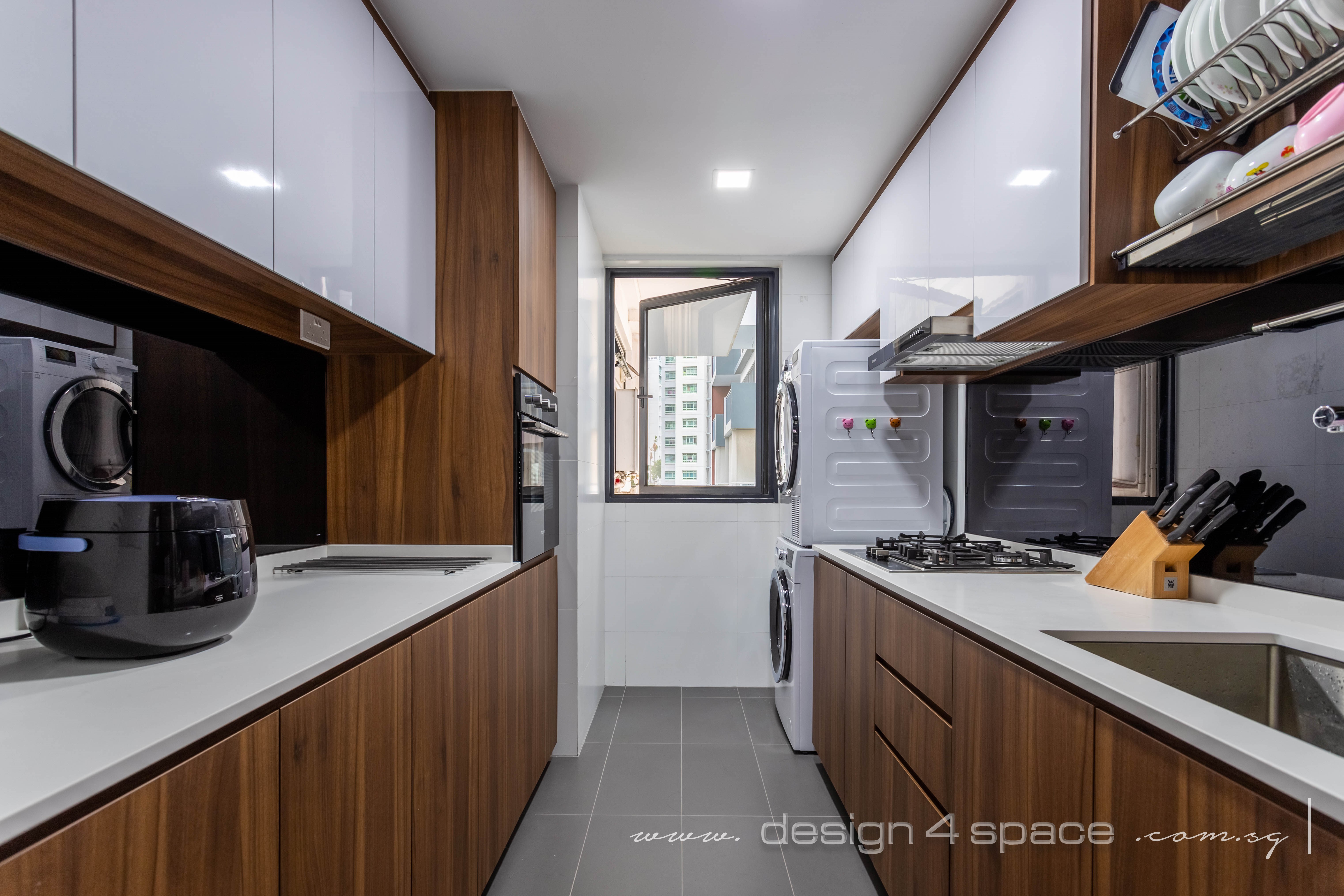 Contemporary Design - Kitchen - Condominium - Design by Design 4 Space Pte Ltd