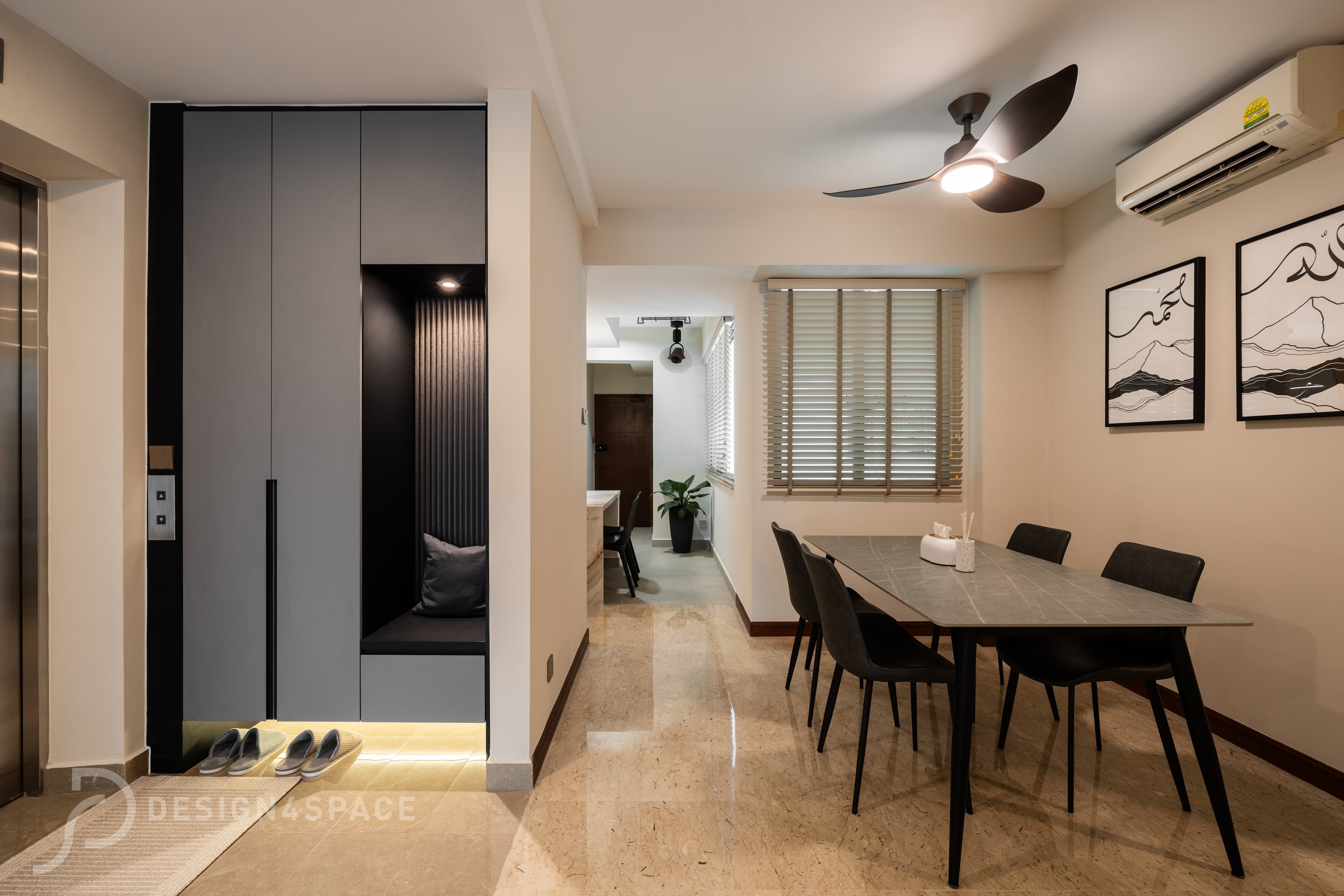 Modern Design - Dining Room - Condominium - Design by Design 4 Space Pte Ltd