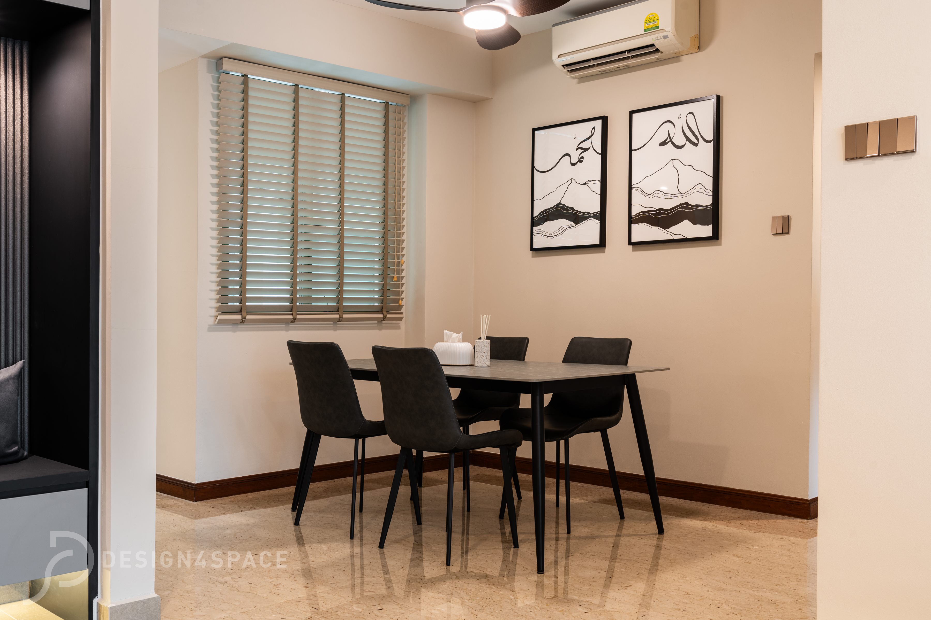 Modern Design - Dining Room - Condominium - Design by Design 4 Space Pte Ltd