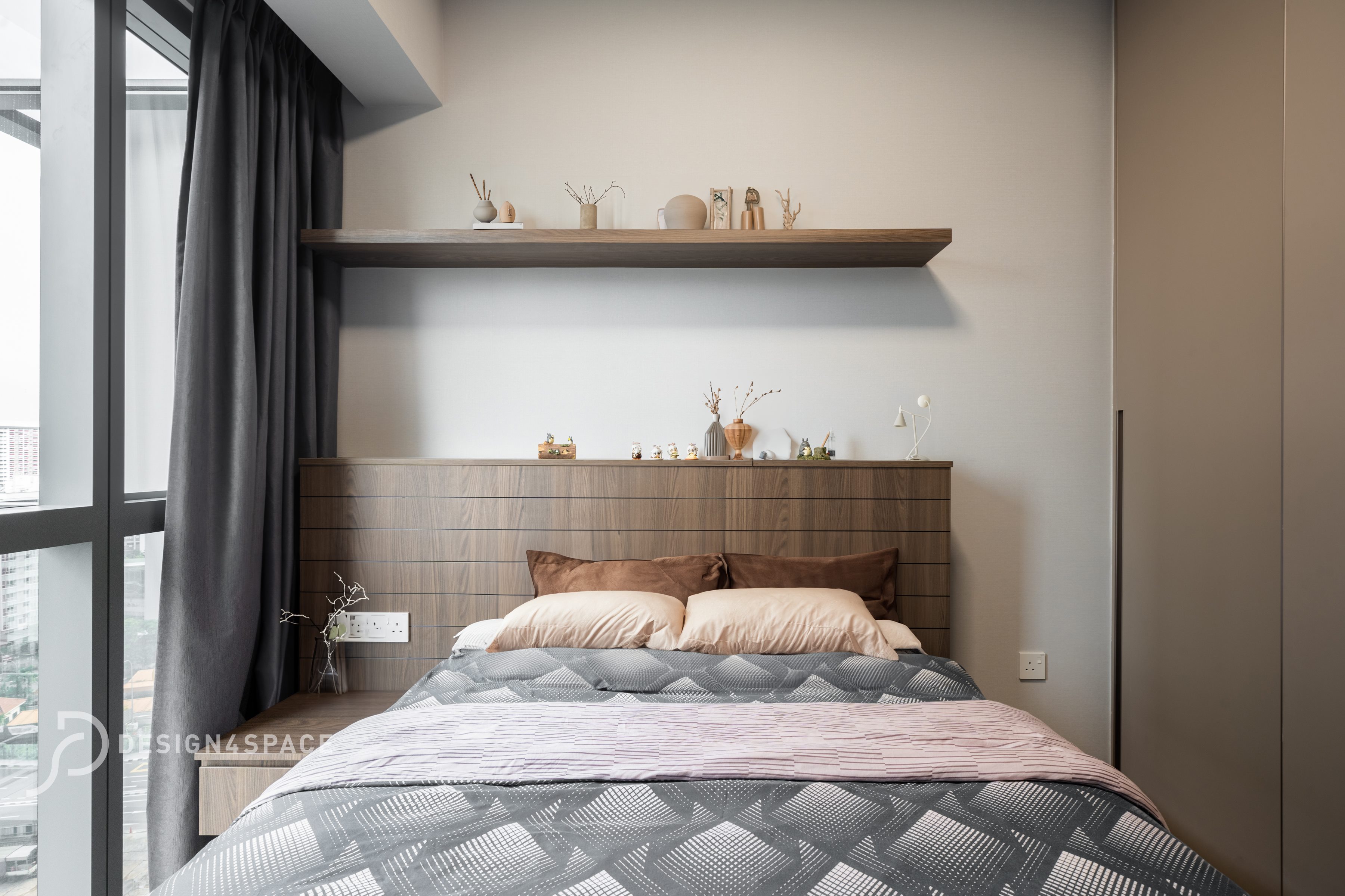 Contemporary, Modern Design - Bedroom - Condominium - Design by Design 4 Space Pte Ltd