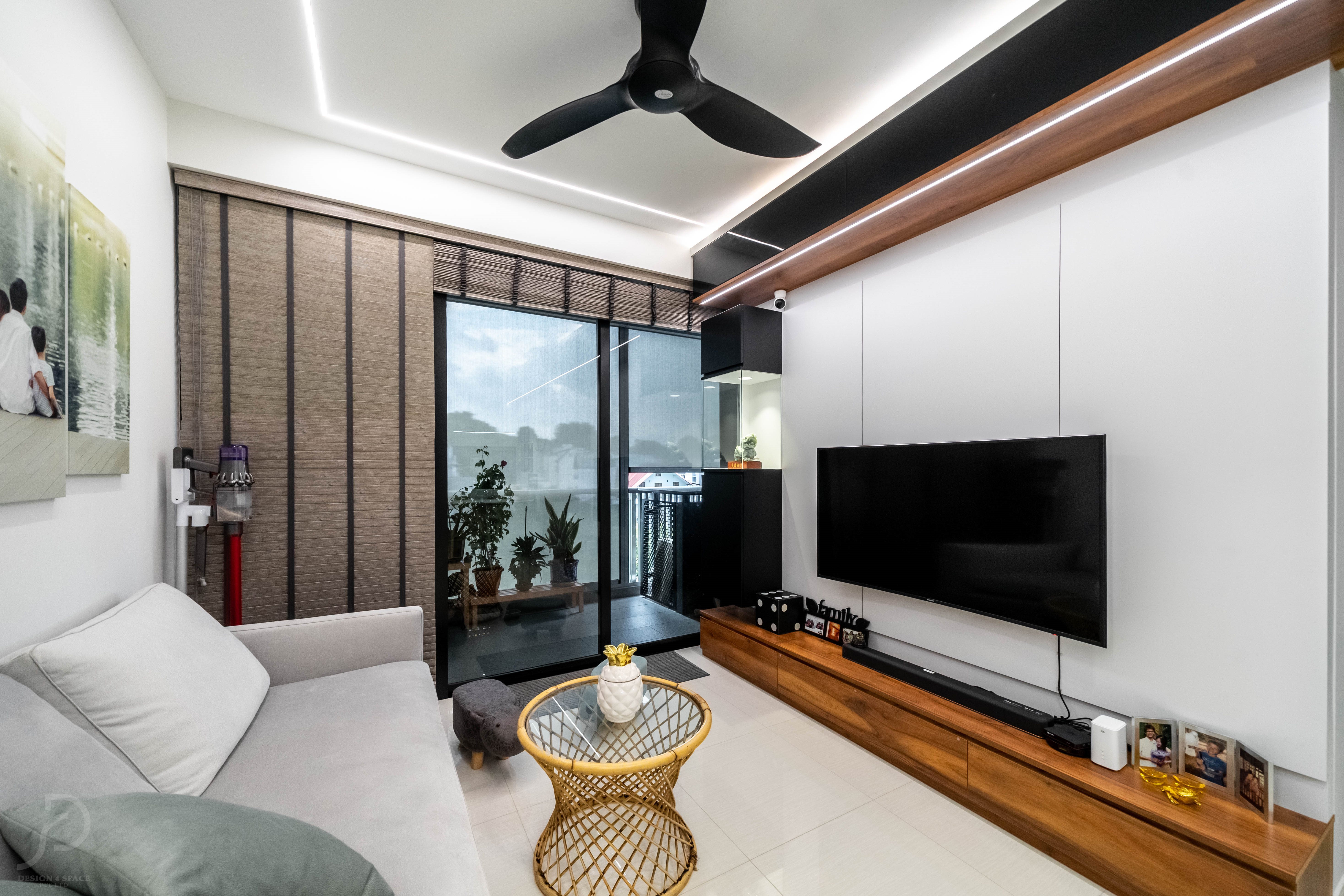 Modern Design - Living Room - Condominium - Design by Design 4 Space Pte Ltd