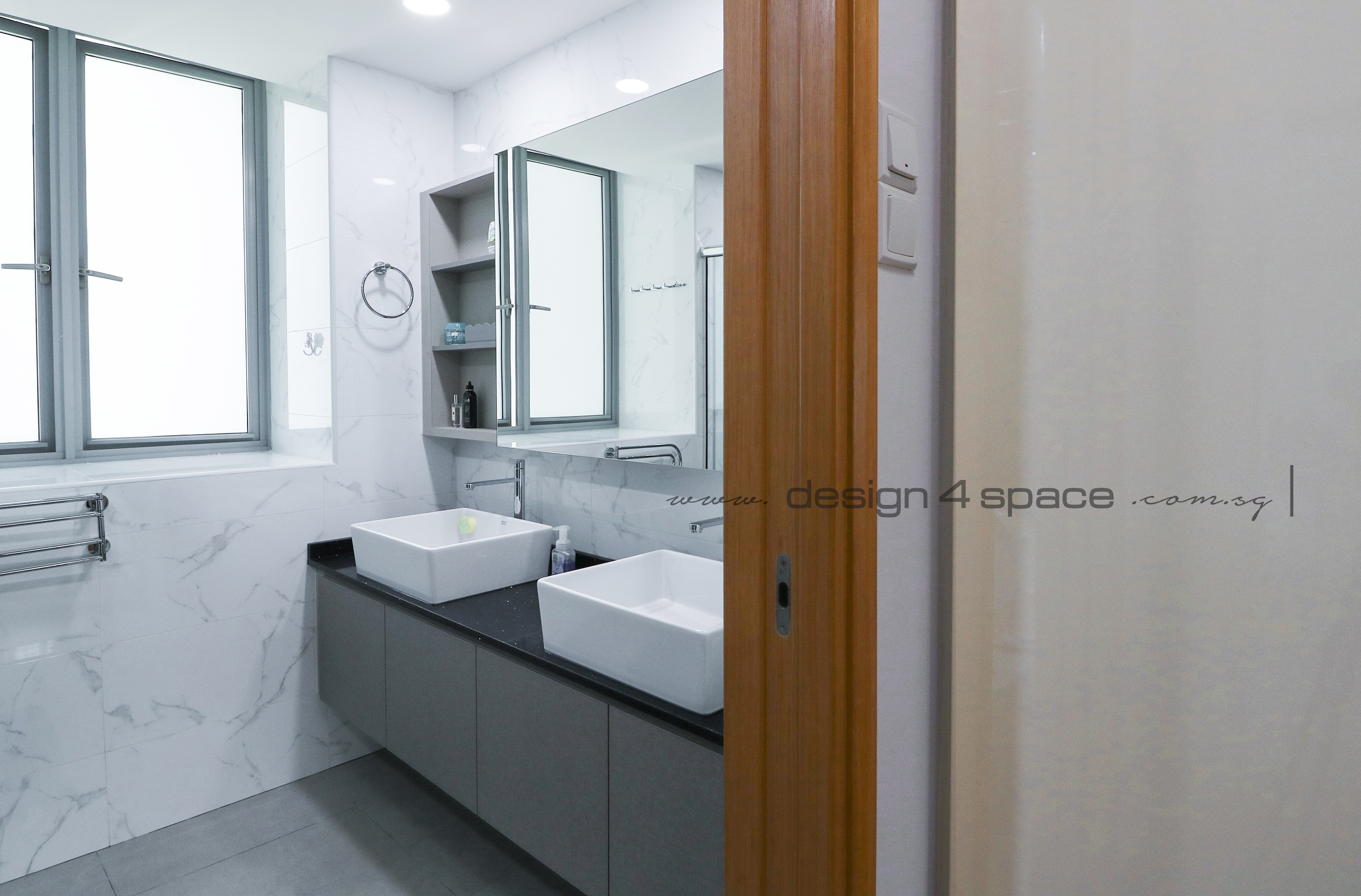 Contemporary Design - Bathroom - Condominium - Design by Design 4 Space Pte Ltd