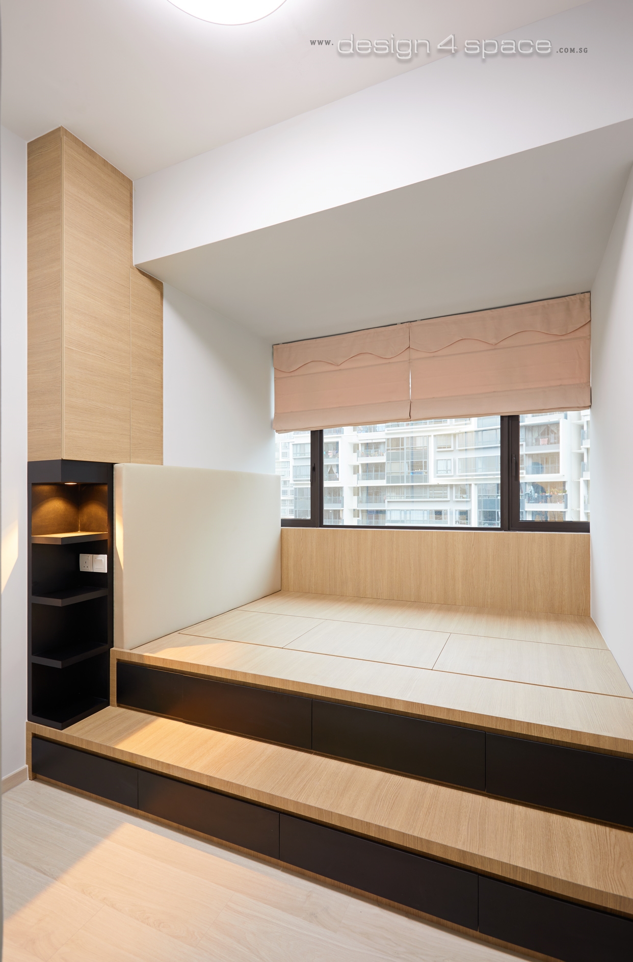 Contemporary, Modern Design - Bedroom - Condominium - Design by Design 4 Space Pte Ltd