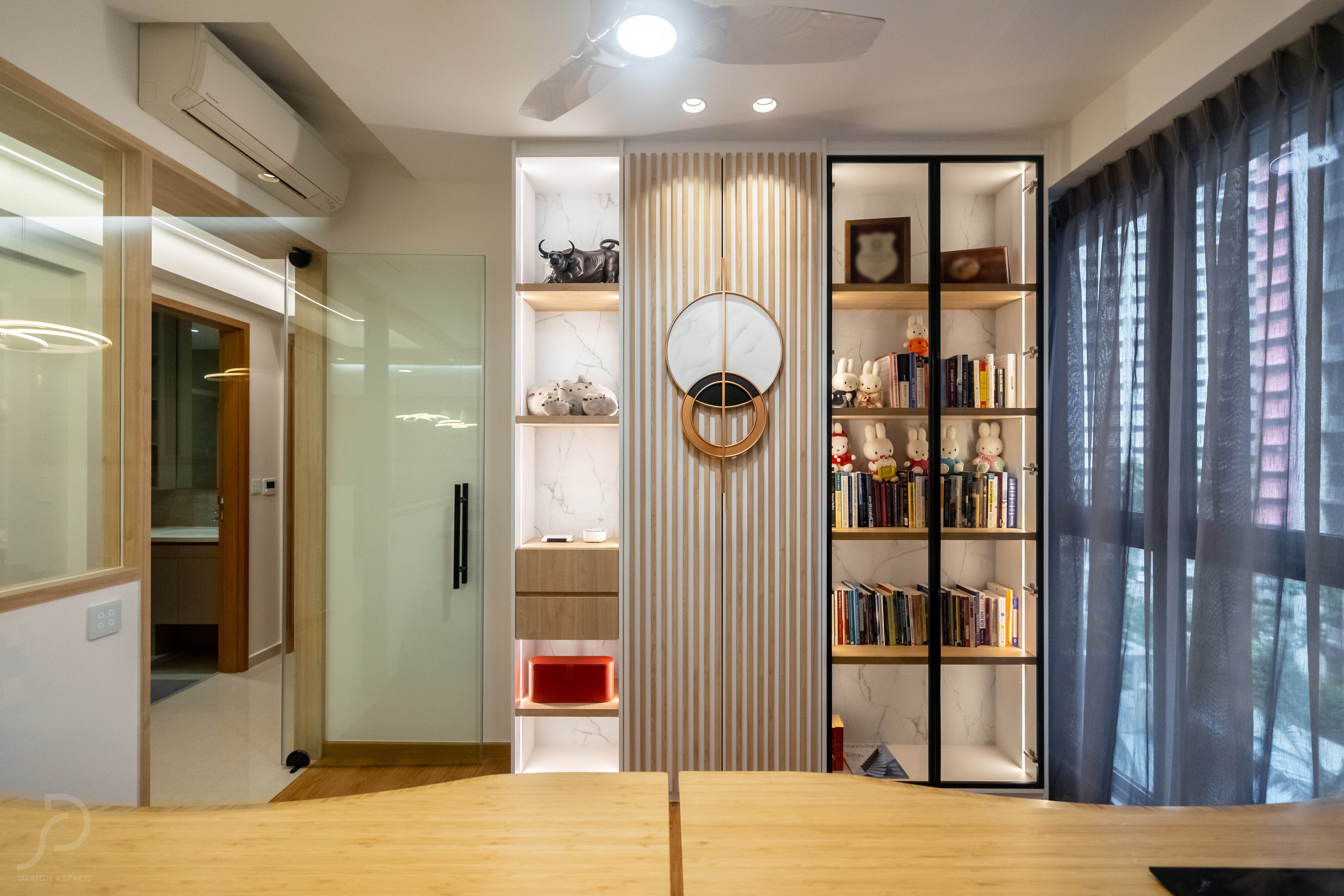Contemporary, Scandinavian Design - Study Room - Condominium - Design by Design 4 Space Pte Ltd