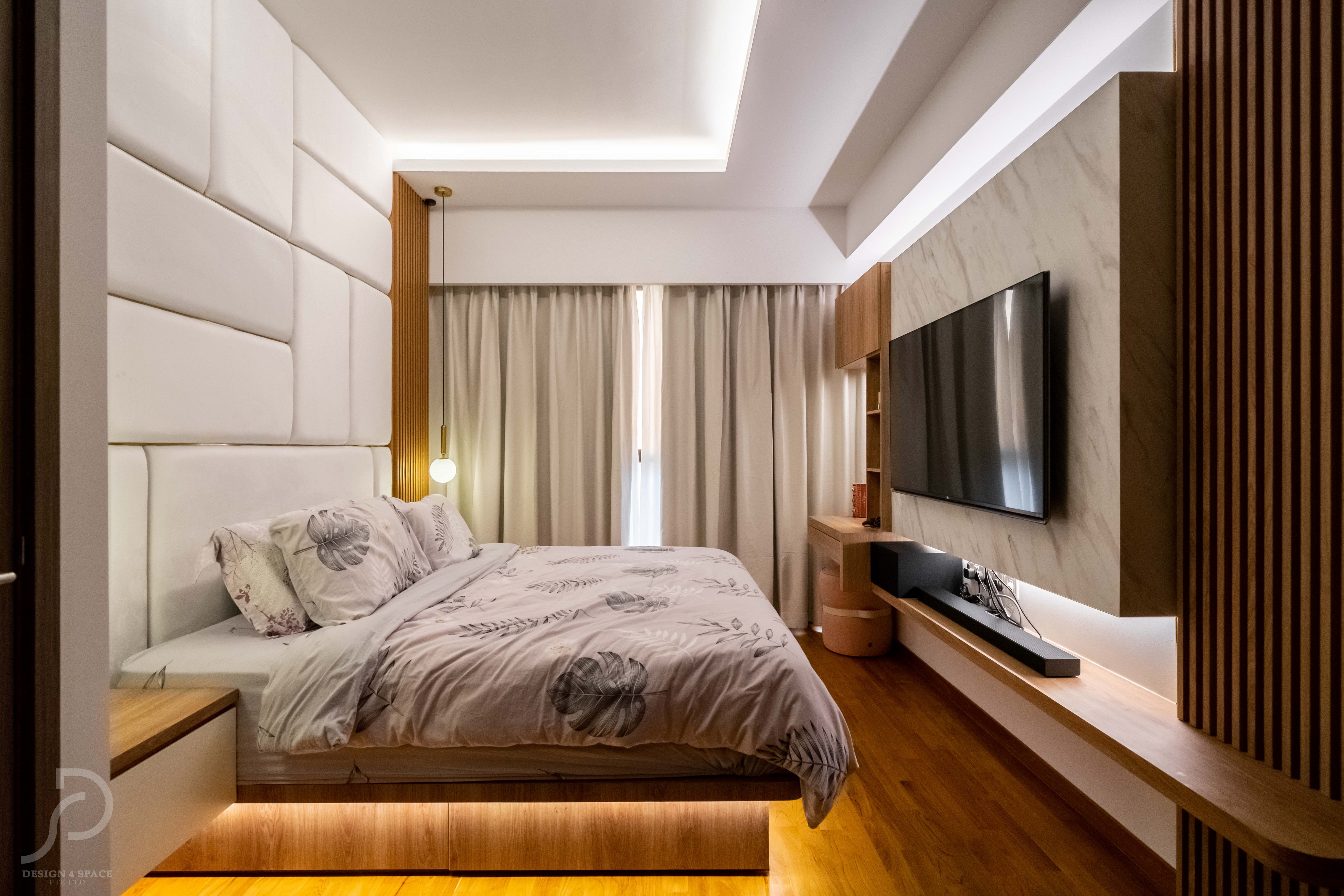 Contemporary, Modern Design - Bedroom - Condominium - Design by Design 4 Space Pte Ltd