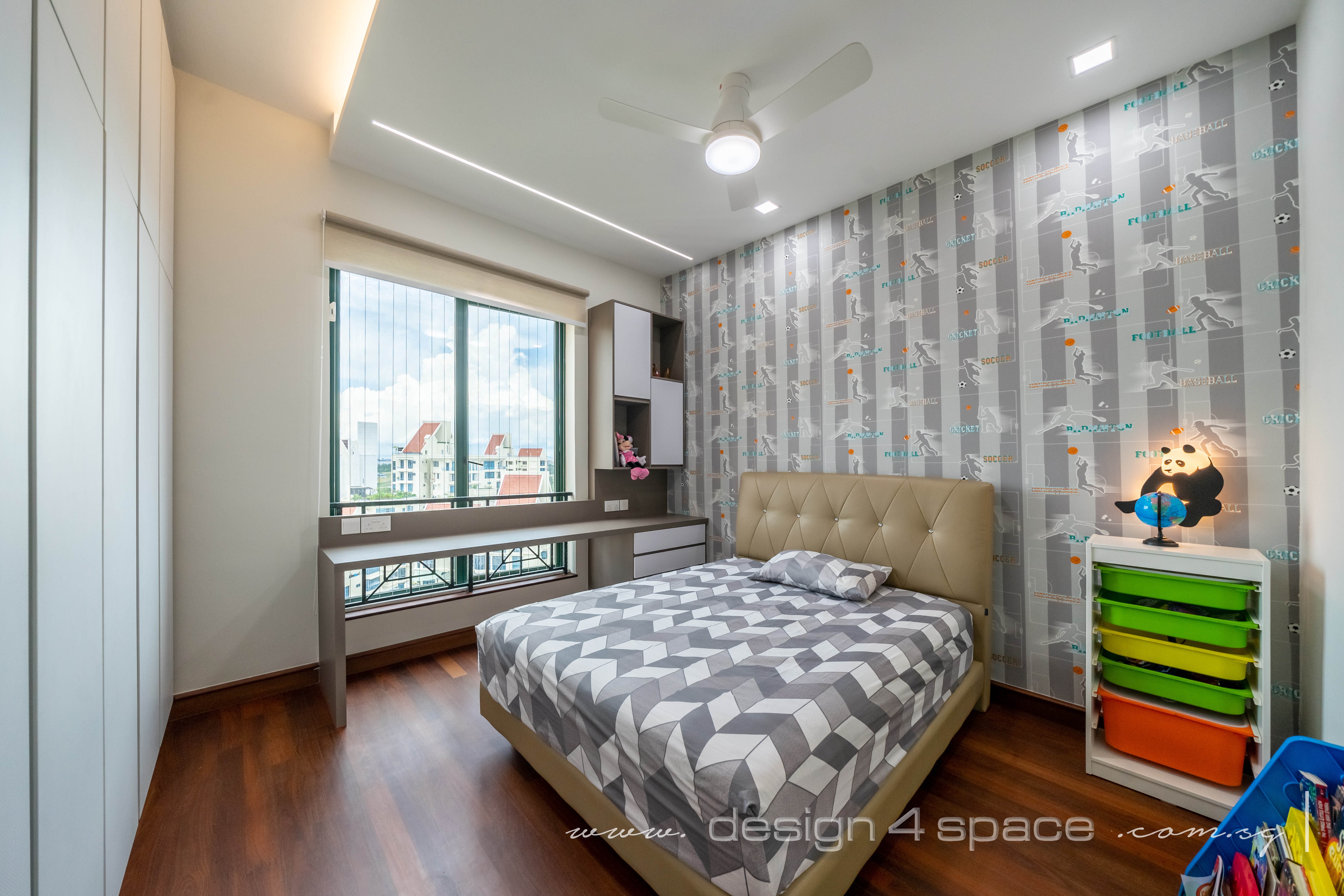 Contemporary Design - Bedroom - Condominium - Design by Design 4 Space Pte Ltd