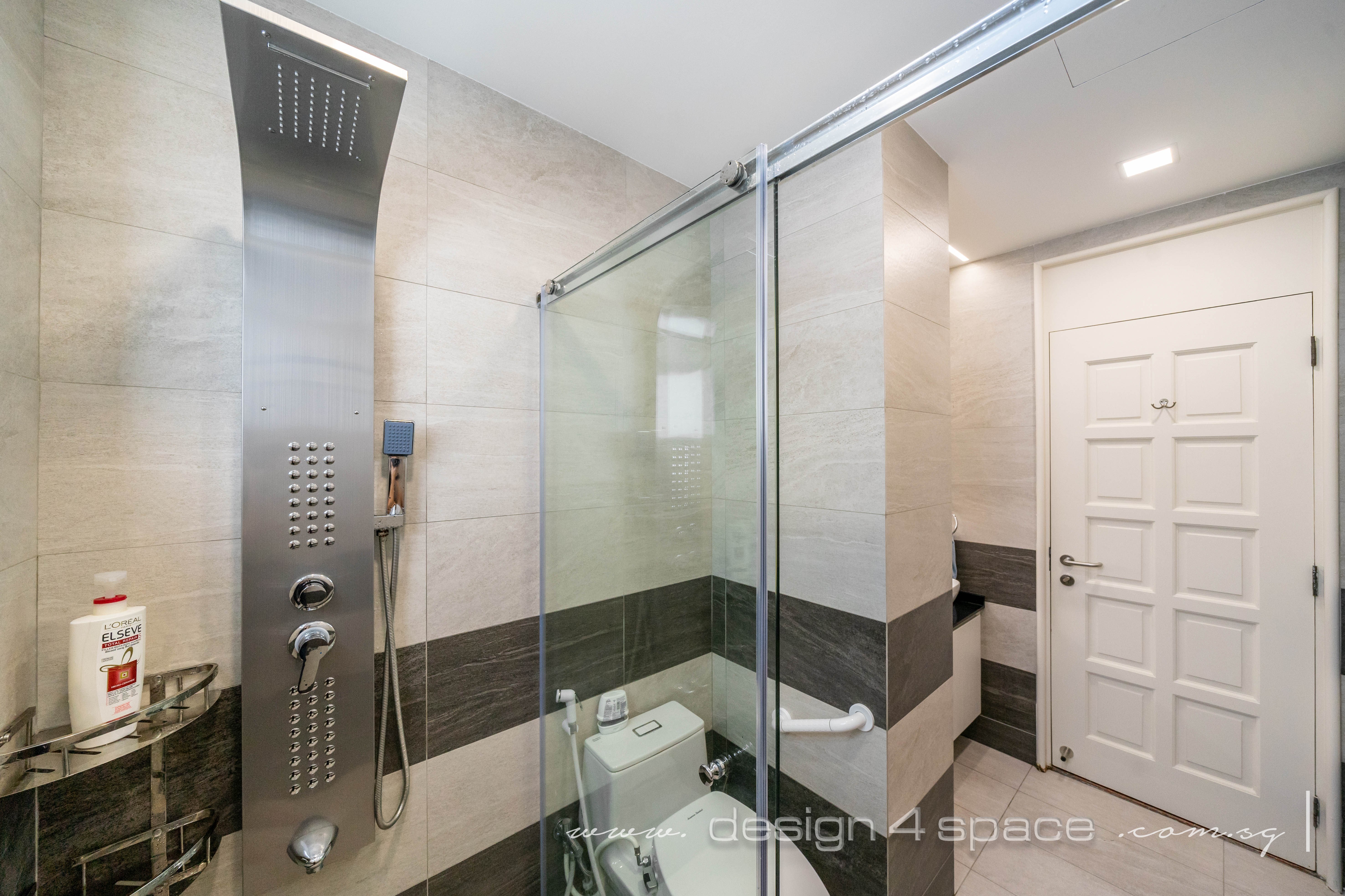 Contemporary Design - Bathroom - Condominium - Design by Design 4 Space Pte Ltd