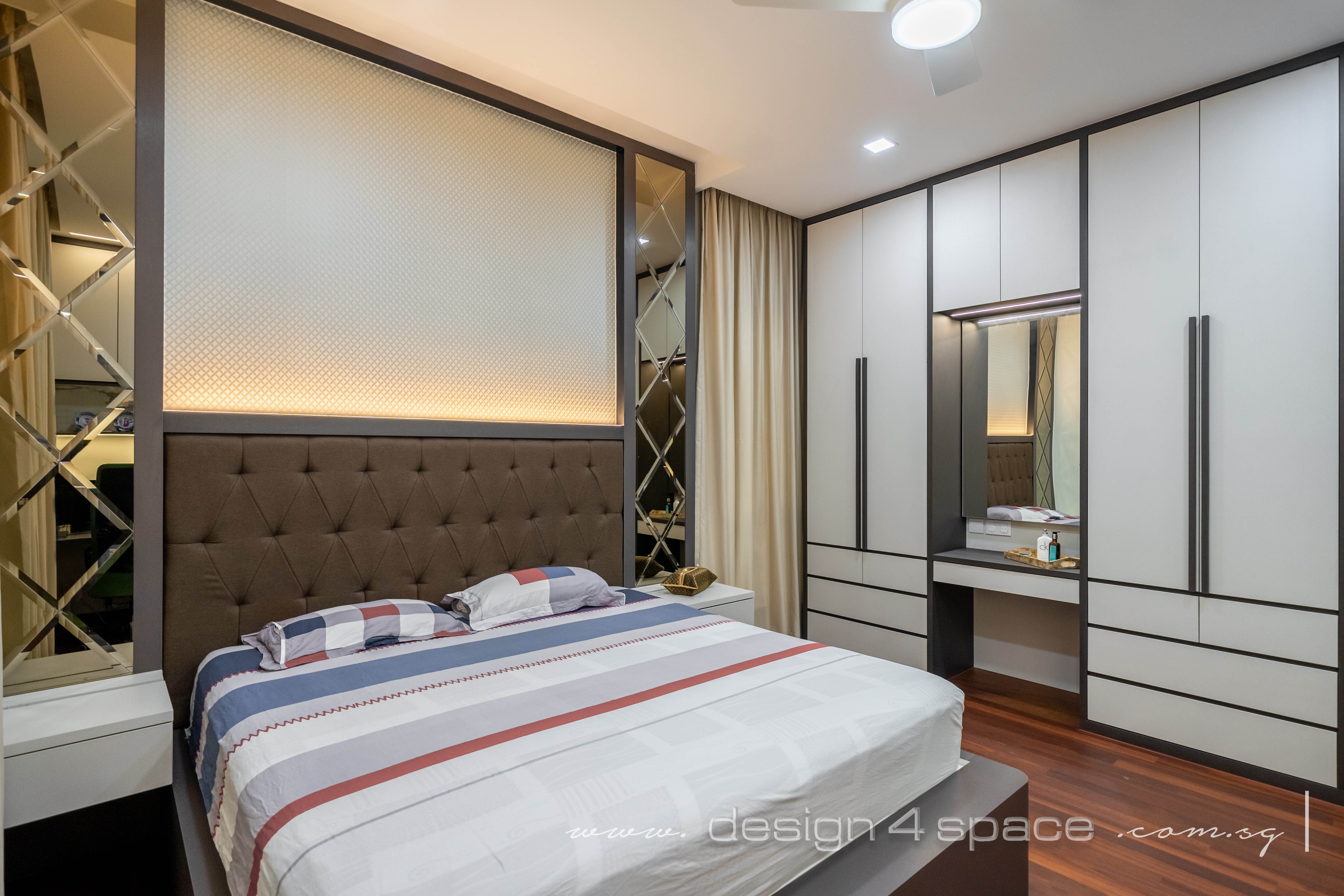 Contemporary Design - Bedroom - Condominium - Design by Design 4 Space Pte Ltd