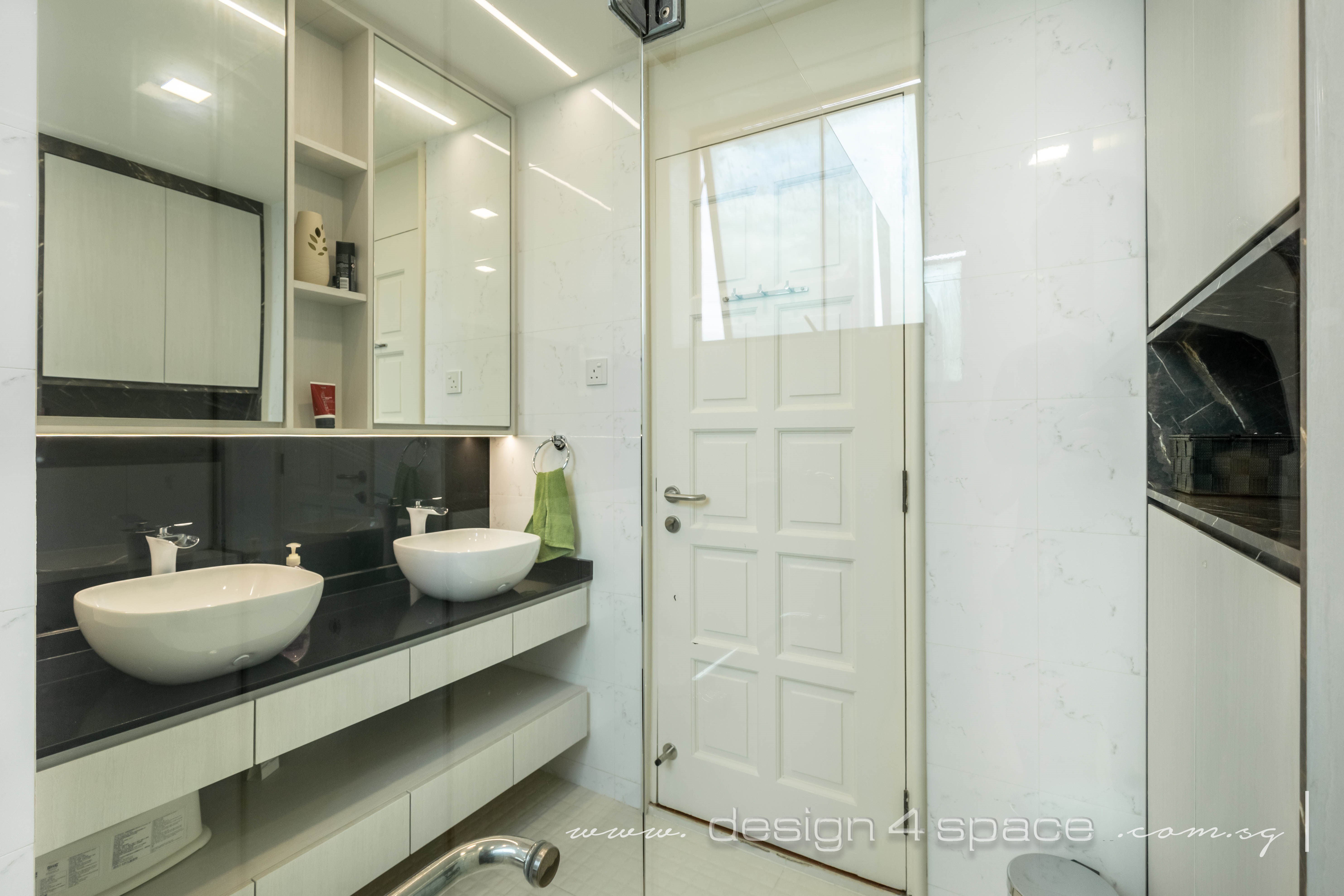 Contemporary Design - Bathroom - Condominium - Design by Design 4 Space Pte Ltd