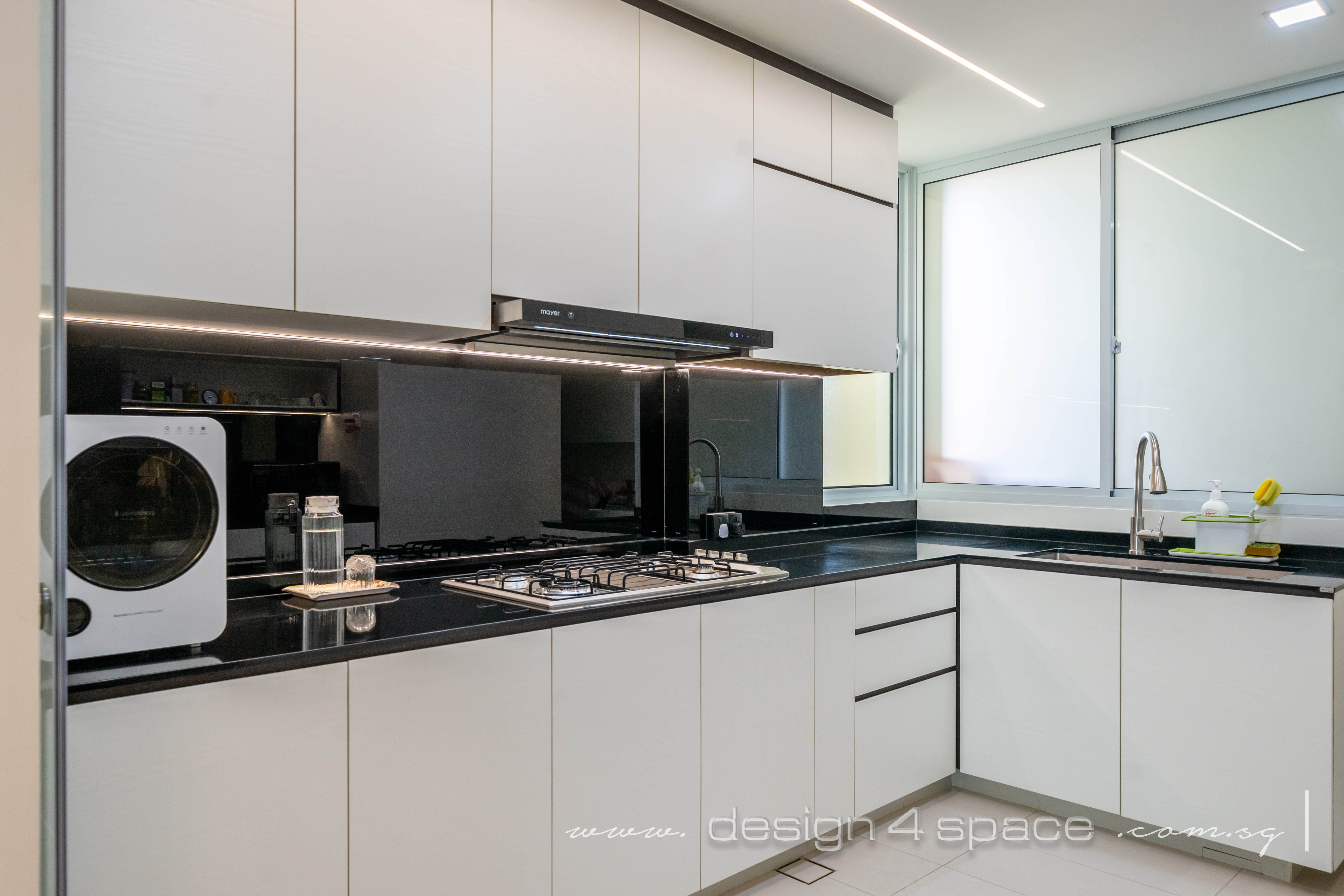 Contemporary Design - Kitchen - Condominium - Design by Design 4 Space Pte Ltd