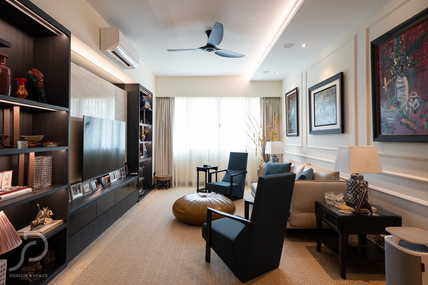 Classical, Modern Design - Living Room - Condominium - Design by Design 4 Space Pte Ltd