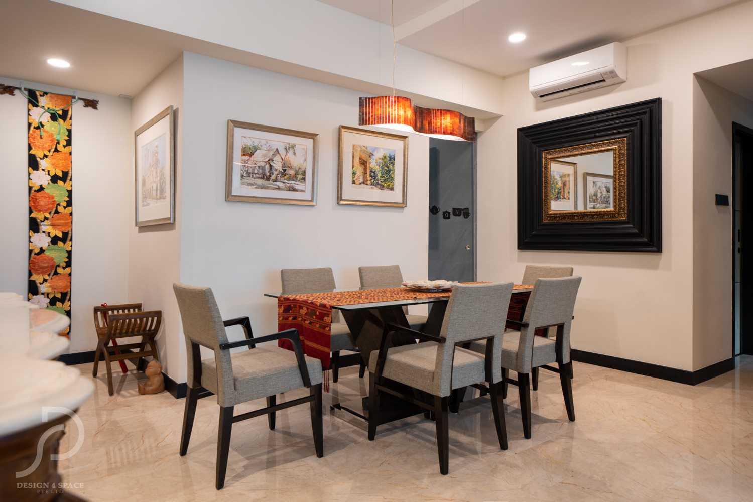 Classical, Modern Design - Dining Room - Condominium - Design by Design 4 Space Pte Ltd