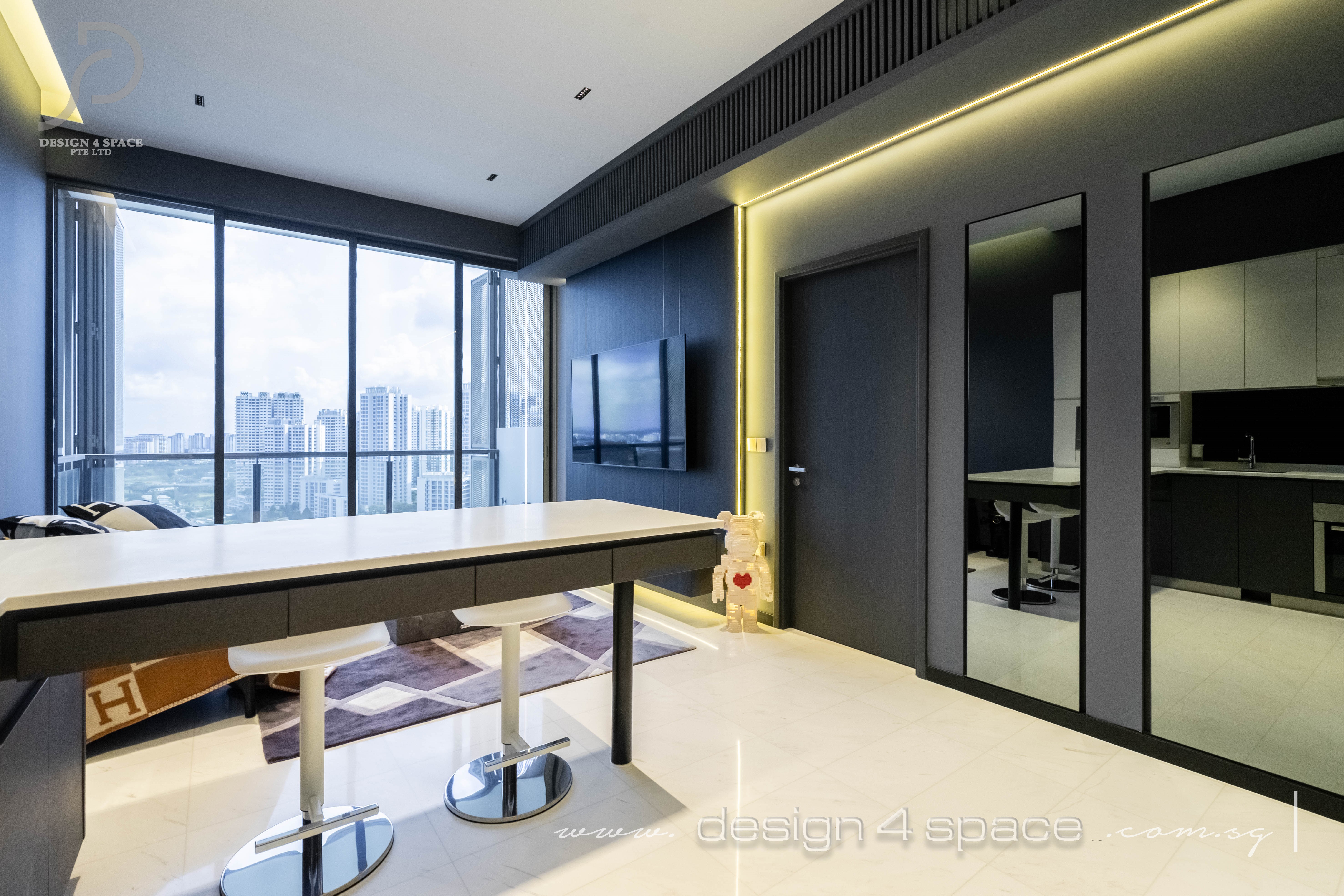 Contemporary Design - Kitchen - Condominium - Design by Design 4 Space Pte Ltd