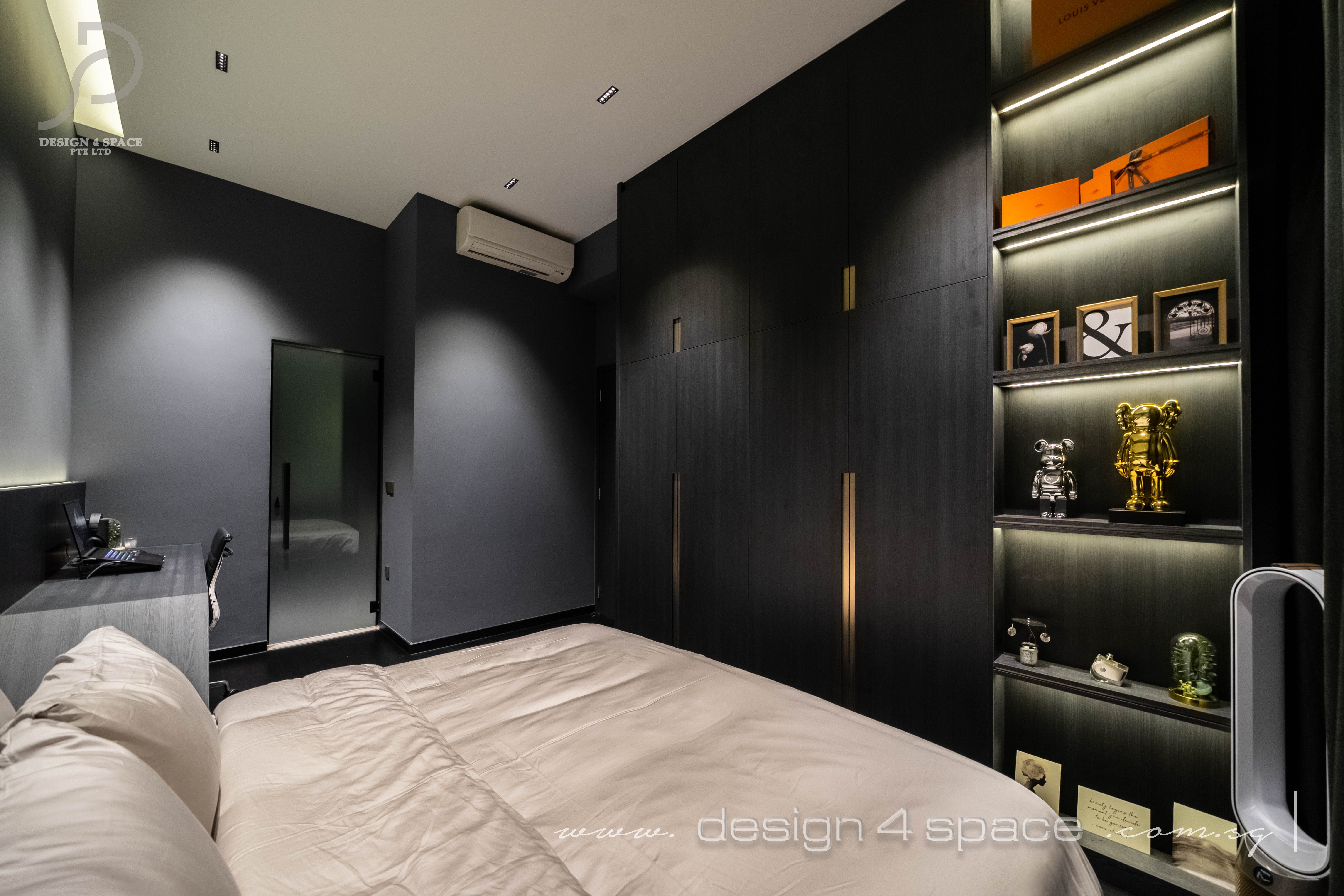 Contemporary Design - Bedroom - Condominium - Design by Design 4 Space Pte Ltd