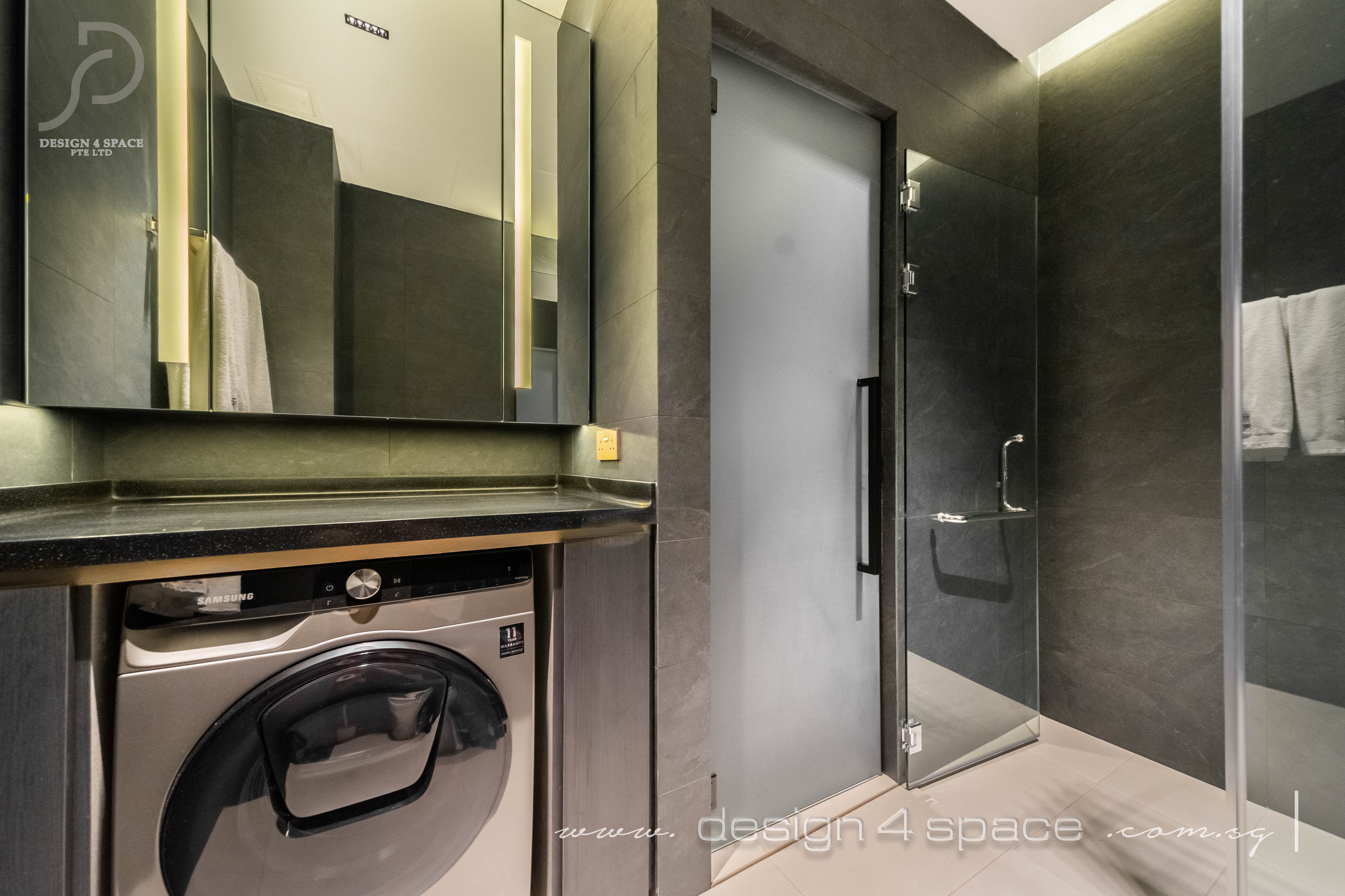 Contemporary Design - Bathroom - Condominium - Design by Design 4 Space Pte Ltd