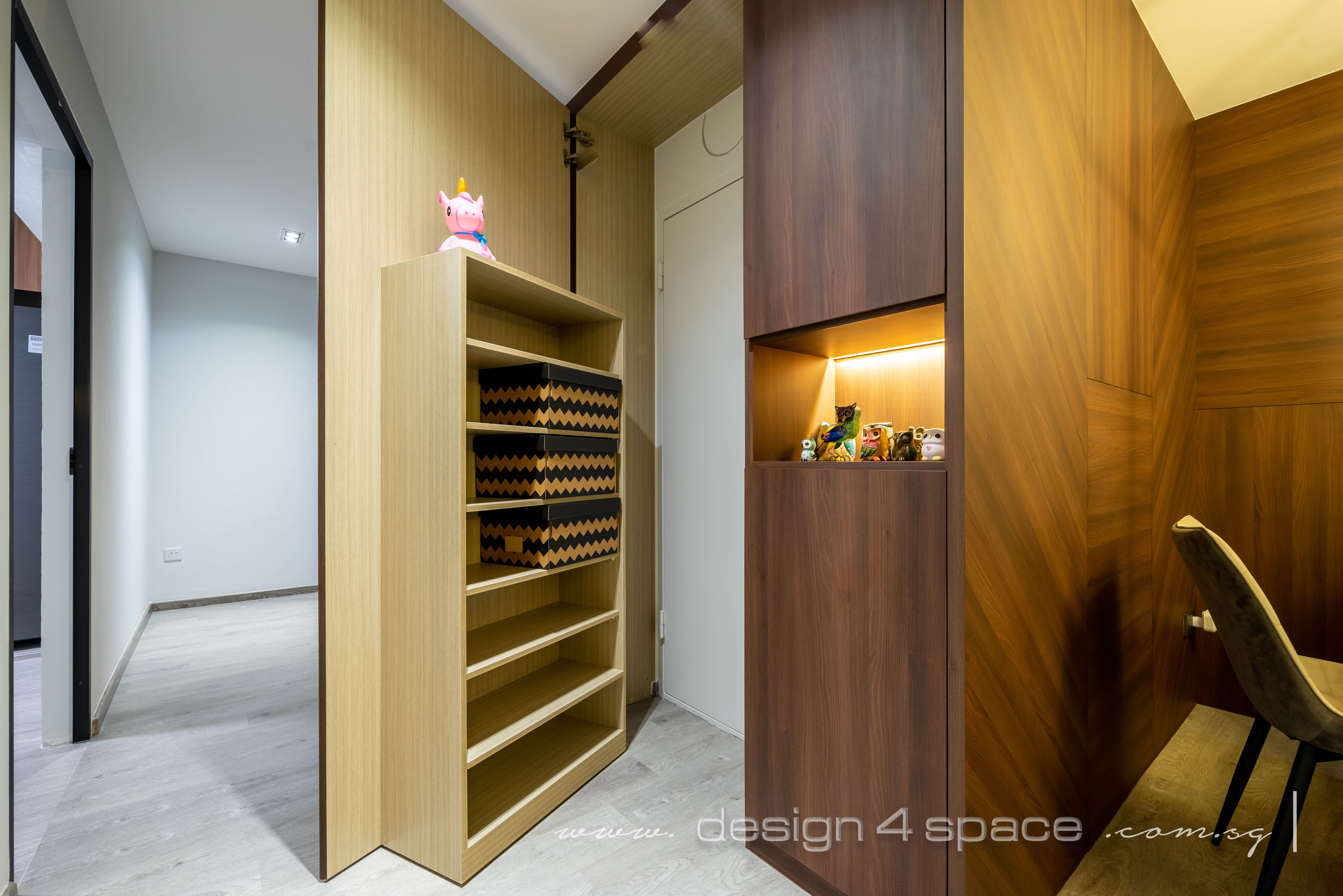 Contemporary, Modern Design - Living Room - HDB Executive Apartment - Design by Design 4 Space Pte Ltd