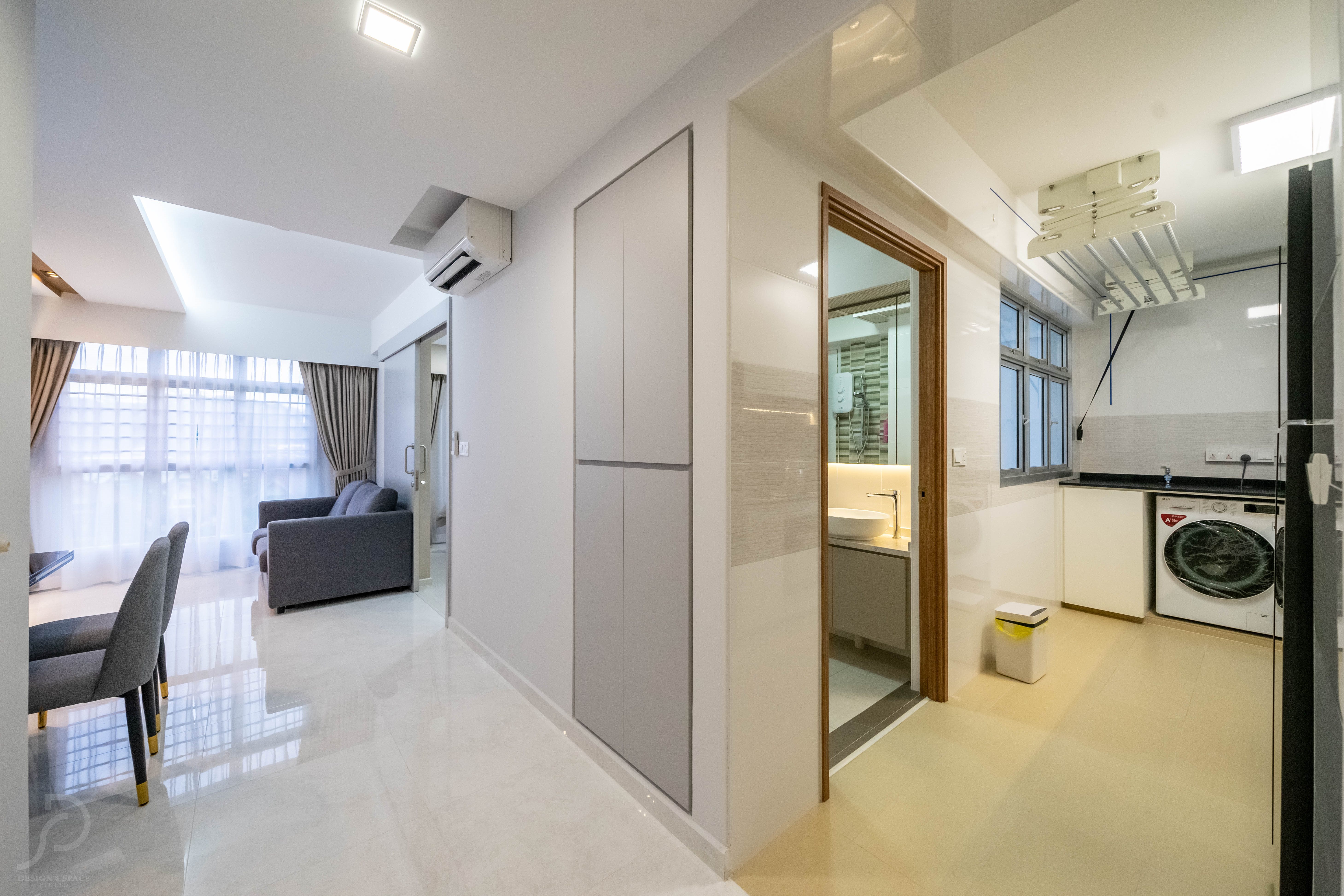  Design - Living Room - HDB Studio Apartment - Design by Design 4 Space Pte Ltd