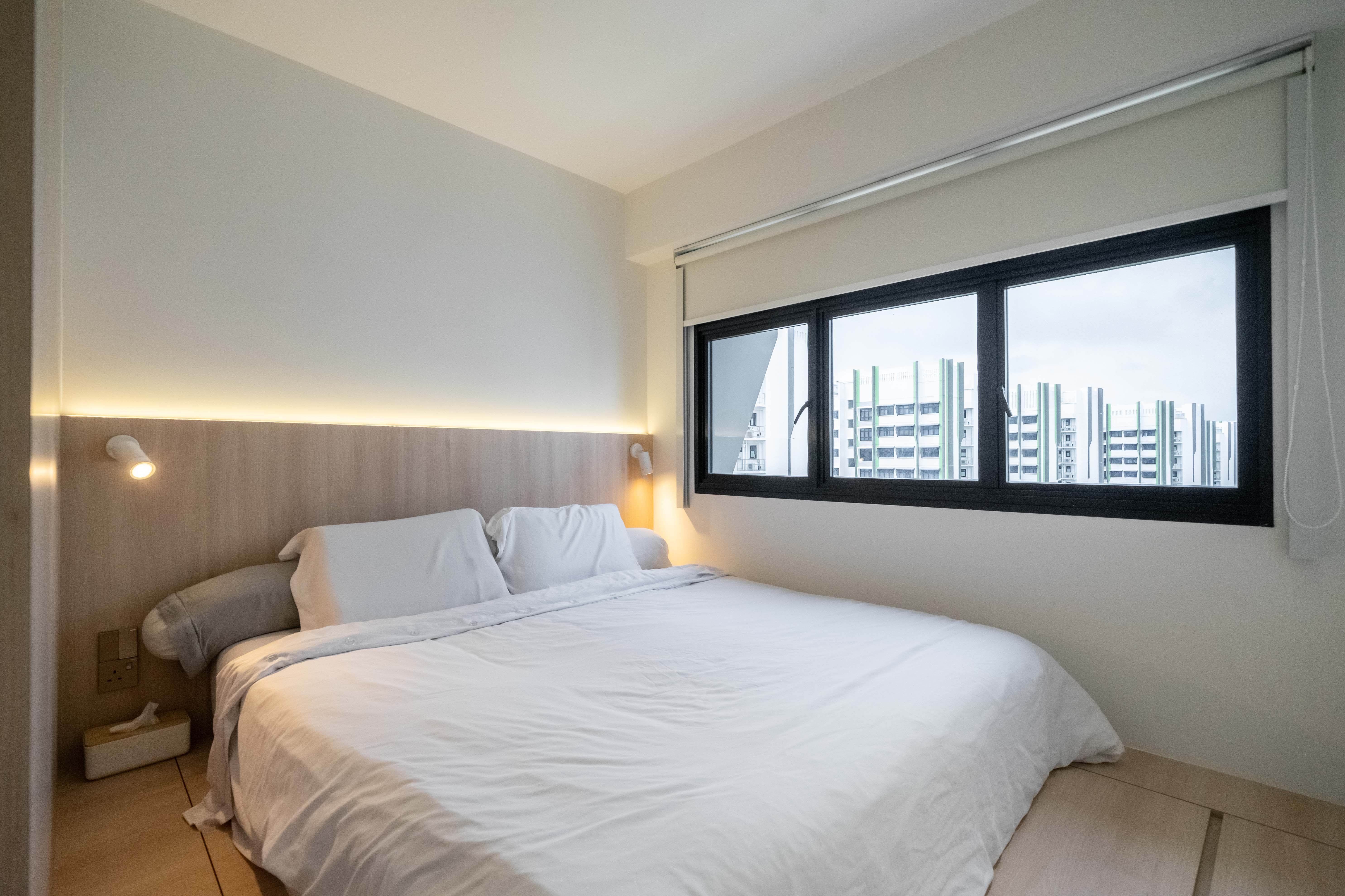 Contemporary, Minimalist, Scandinavian Design - Bedroom - HDB 3 Room - Design by Design 4 Space Pte Ltd