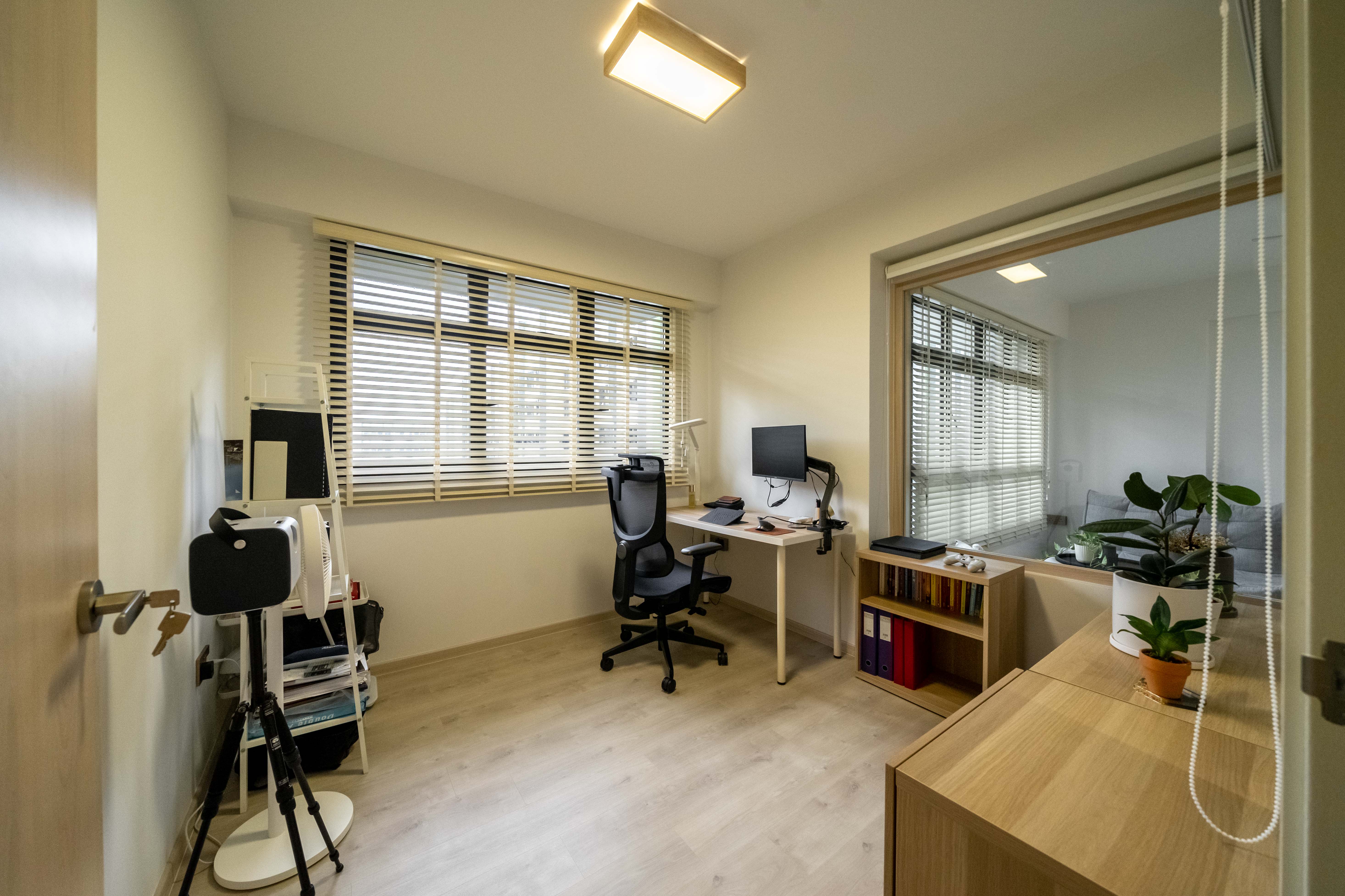 Contemporary, Minimalist, Scandinavian Design - Study Room - HDB 3 Room - Design by Design 4 Space Pte Ltd