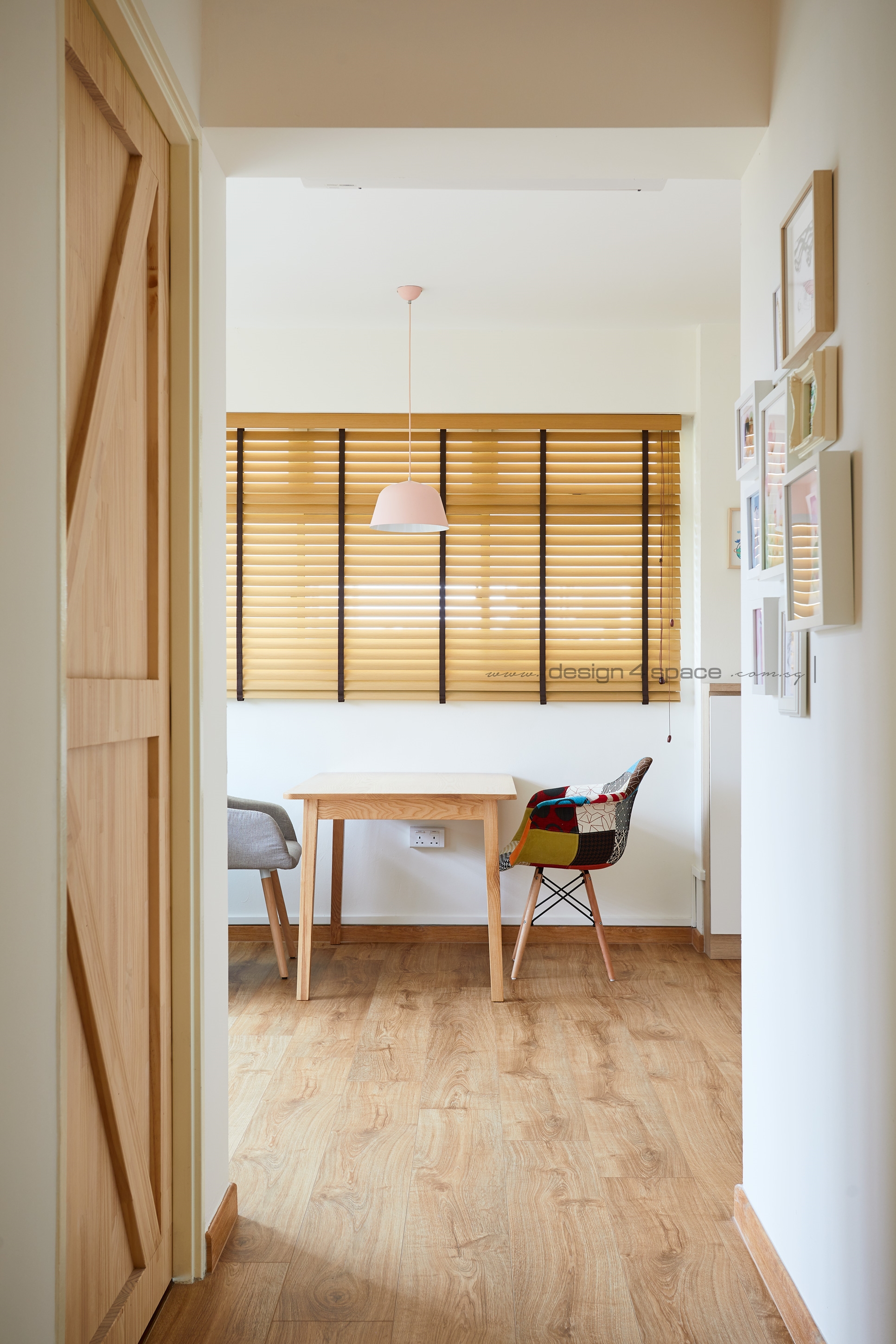 Minimalist, Modern Design - Dining Room - HDB 3 Room - Design by Design 4 Space Pte Ltd