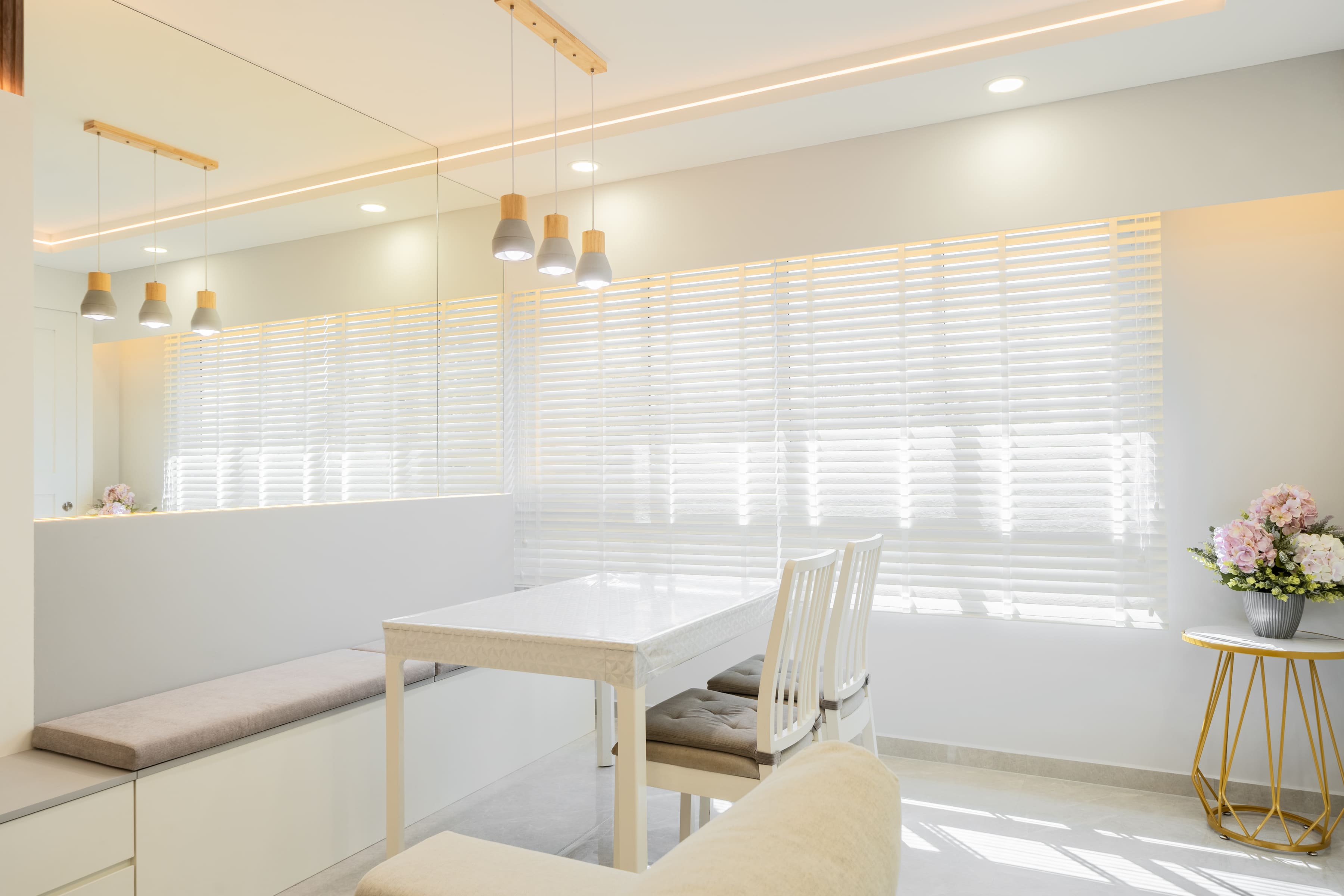 Modern Design - Dining Room - HDB 3 Room - Design by Design 4 Space Pte Ltd