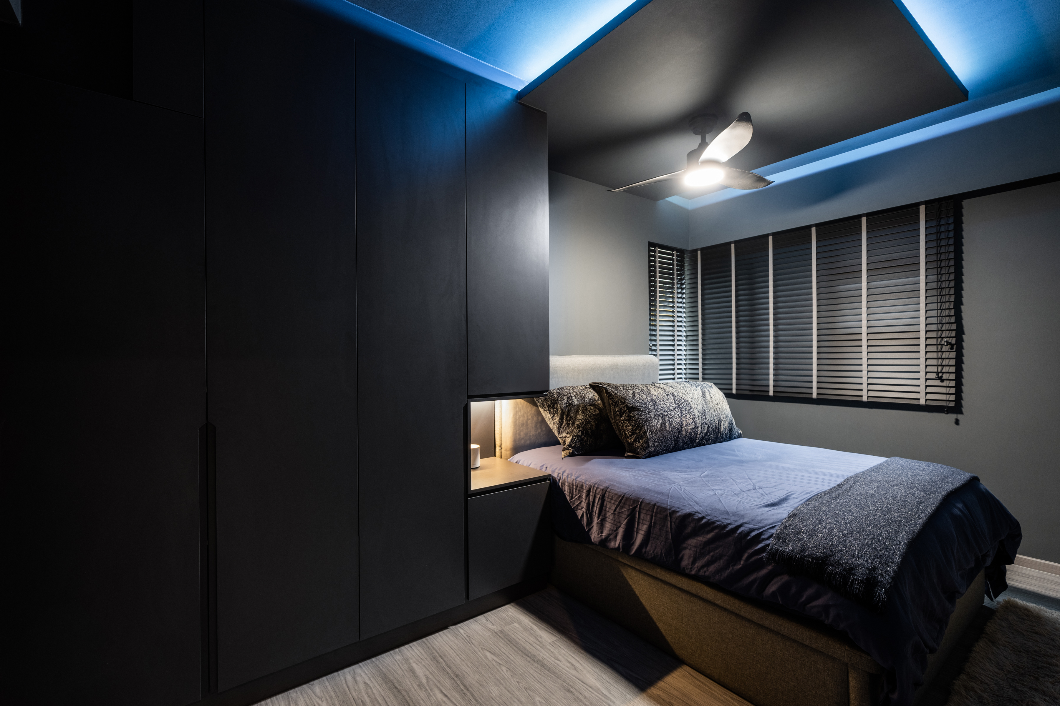 Contemporary, Industrial Design - Bedroom - HDB 3 Room - Design by Design 4 Space Pte Ltd