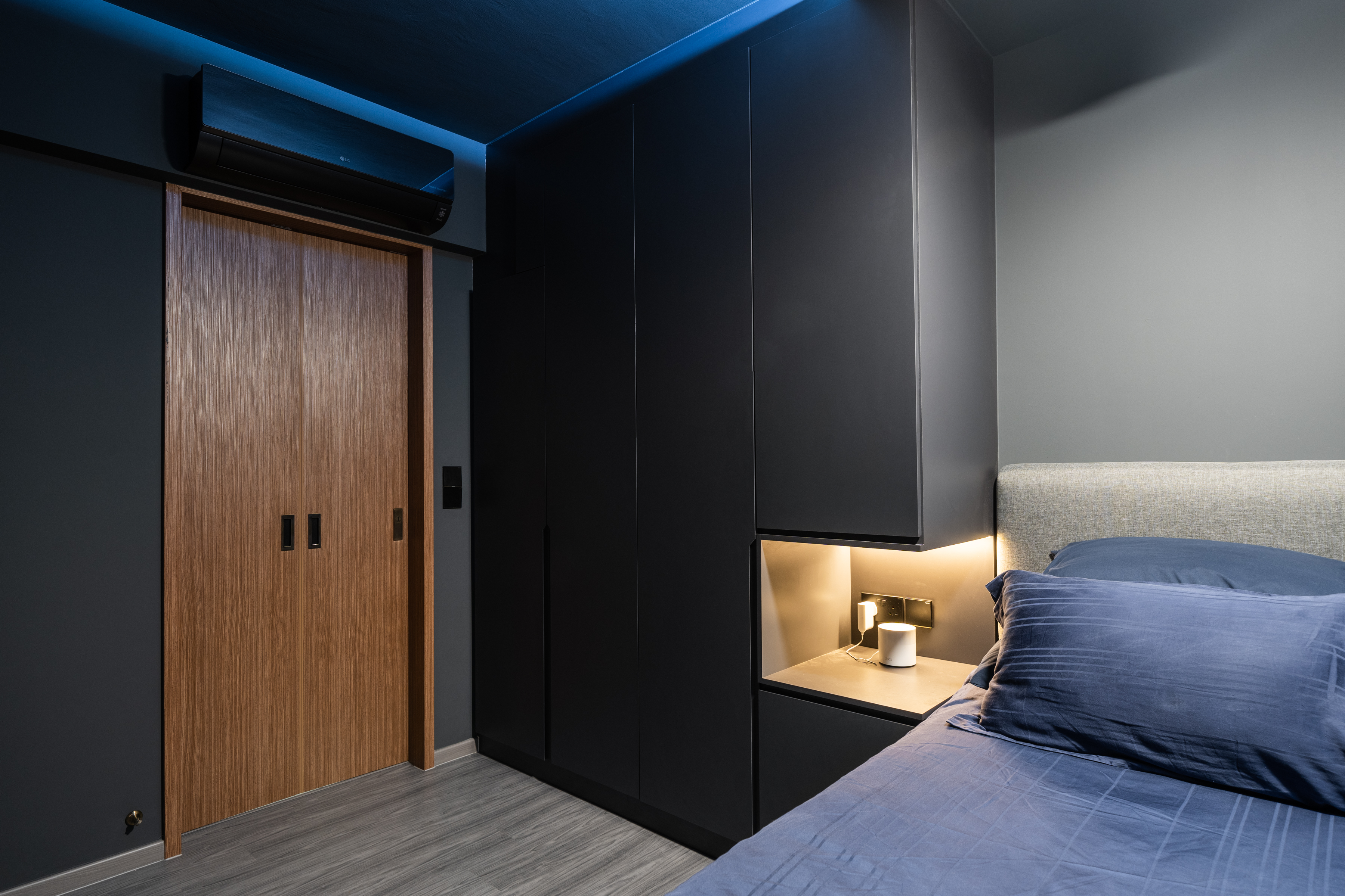 Contemporary, Industrial Design - Bedroom - HDB 3 Room - Design by Design 4 Space Pte Ltd