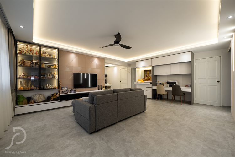 Contemporary, Modern, Others Design - Living Room - HDB 3 Room - Design by Design 4 Space Pte Ltd