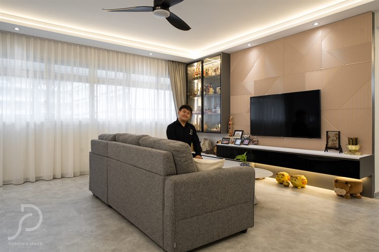 Contemporary, Modern, Others Design - Living Room - HDB 3 Room - Design by Design 4 Space Pte Ltd