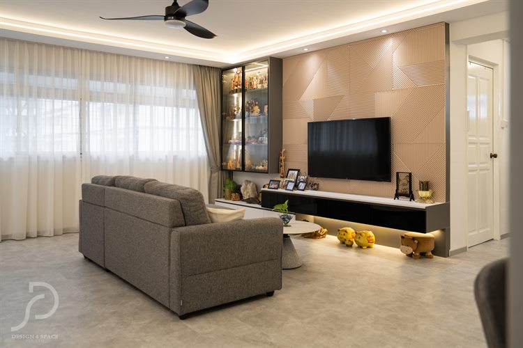 Contemporary, Modern, Others Design - Living Room - HDB 3 Room - Design by Design 4 Space Pte Ltd