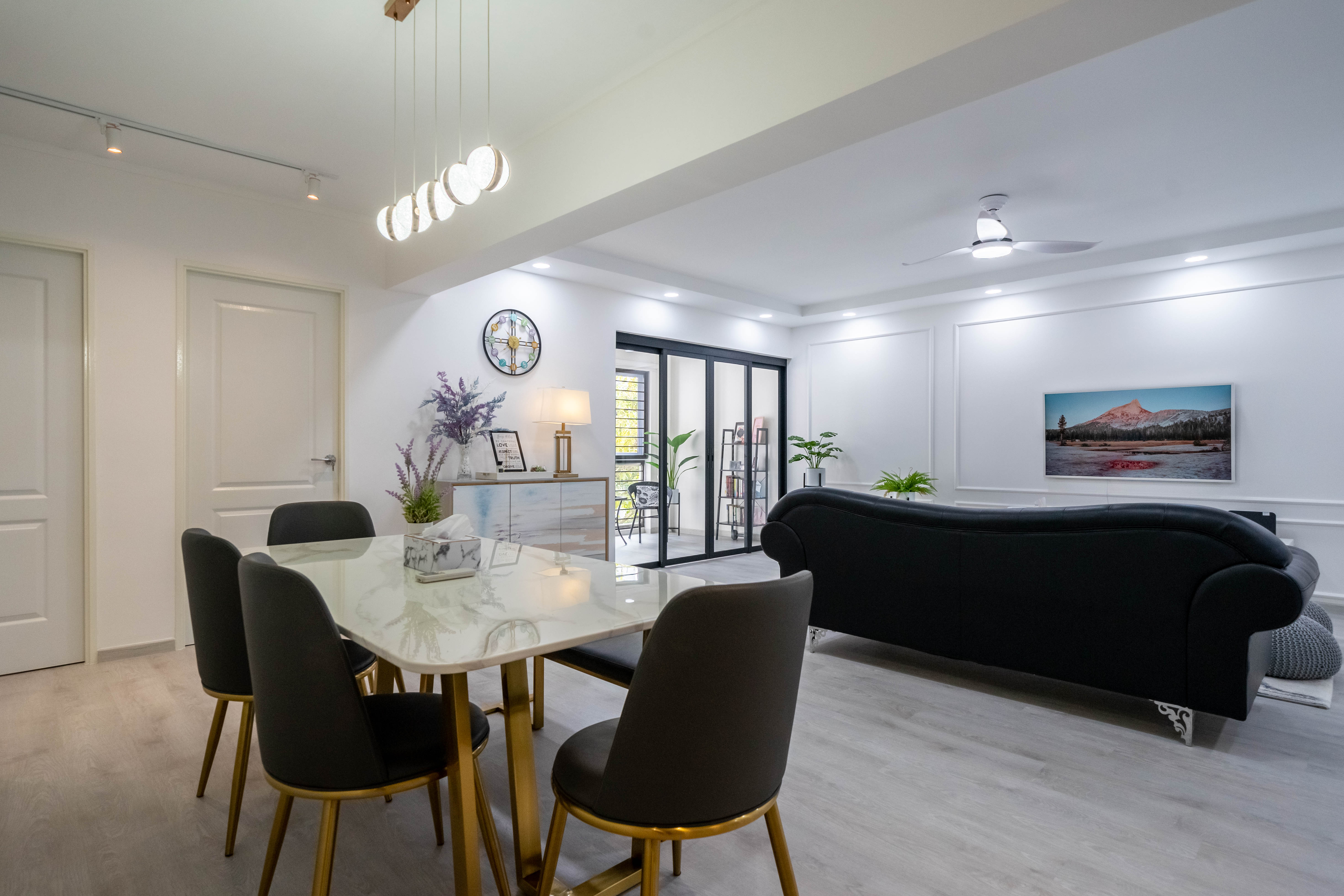 Minimalist Design - Dining Room - HDB 3 Room - Design by Design 4 Space Pte Ltd