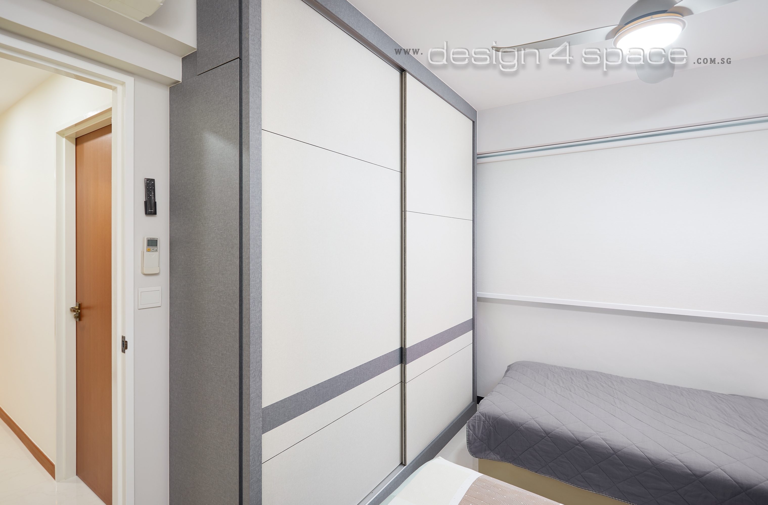 Contemporary, Modern Design - Bedroom - HDB 3 Room - Design by Design 4 Space Pte Ltd