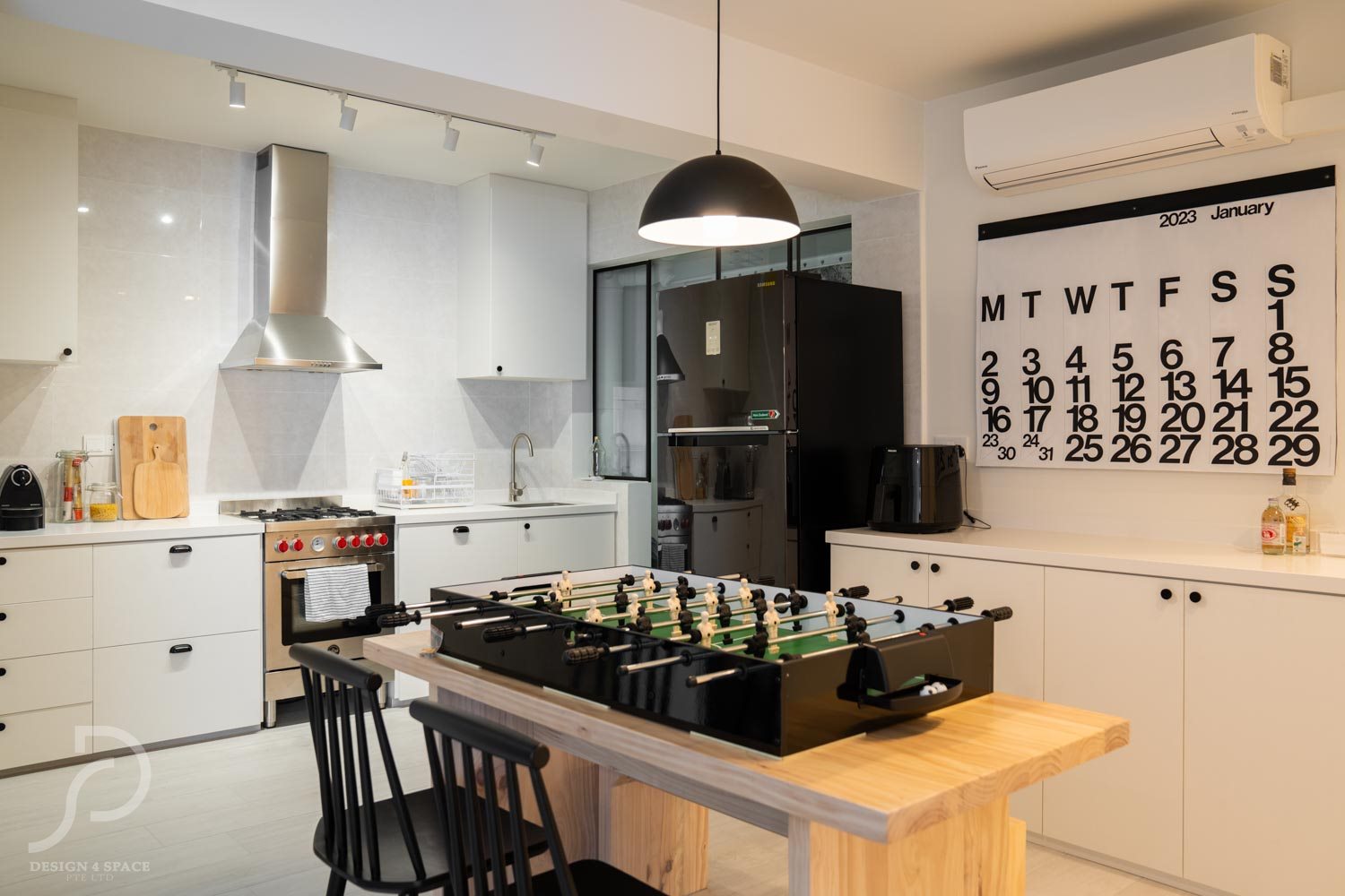 Contemporary, Modern Design - Dining Room - HDB 3 Room - Design by Design 4 Space Pte Ltd