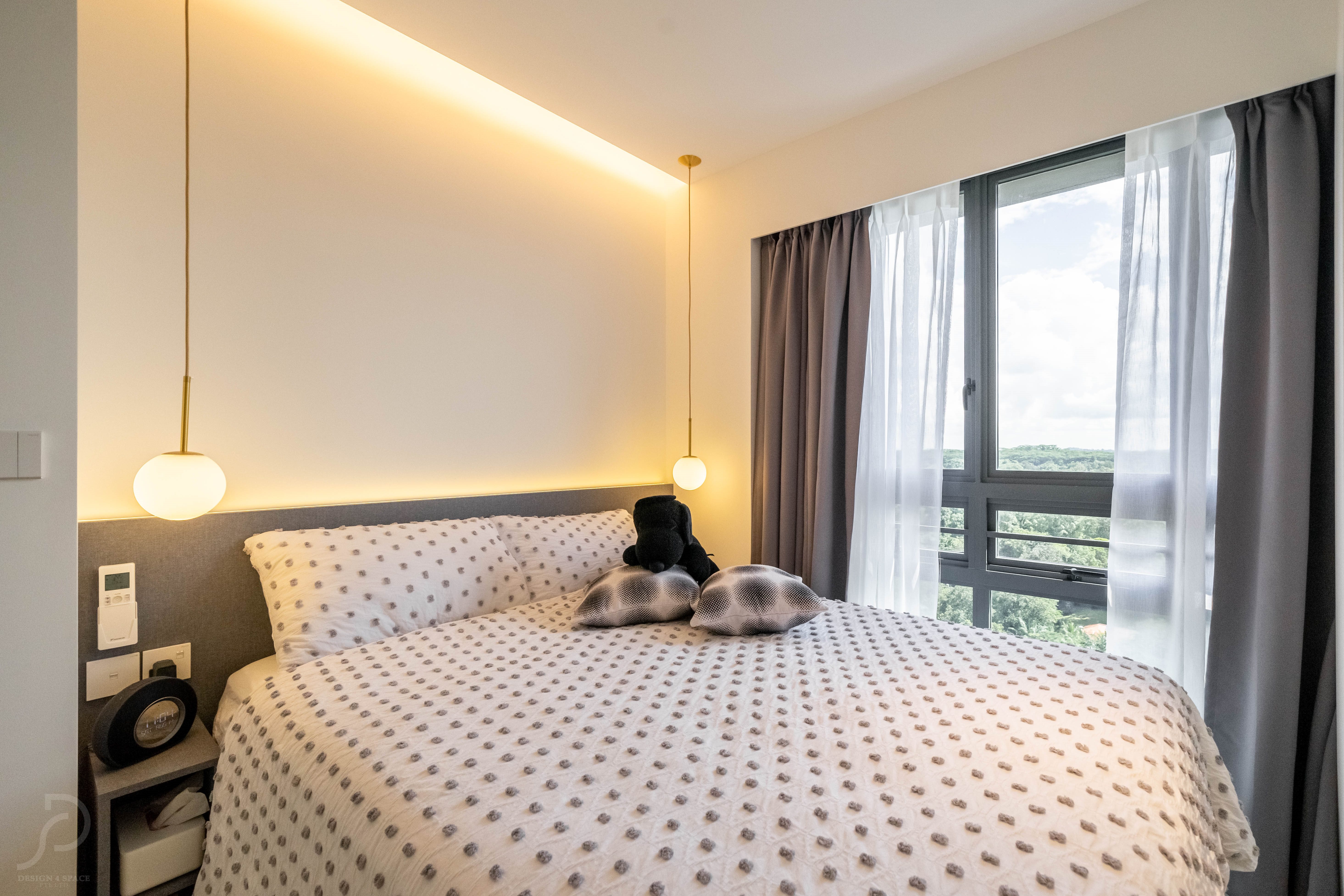 Contemporary, Minimalist, Modern Design - Bedroom - HDB 3 Room - Design by Design 4 Space Pte Ltd