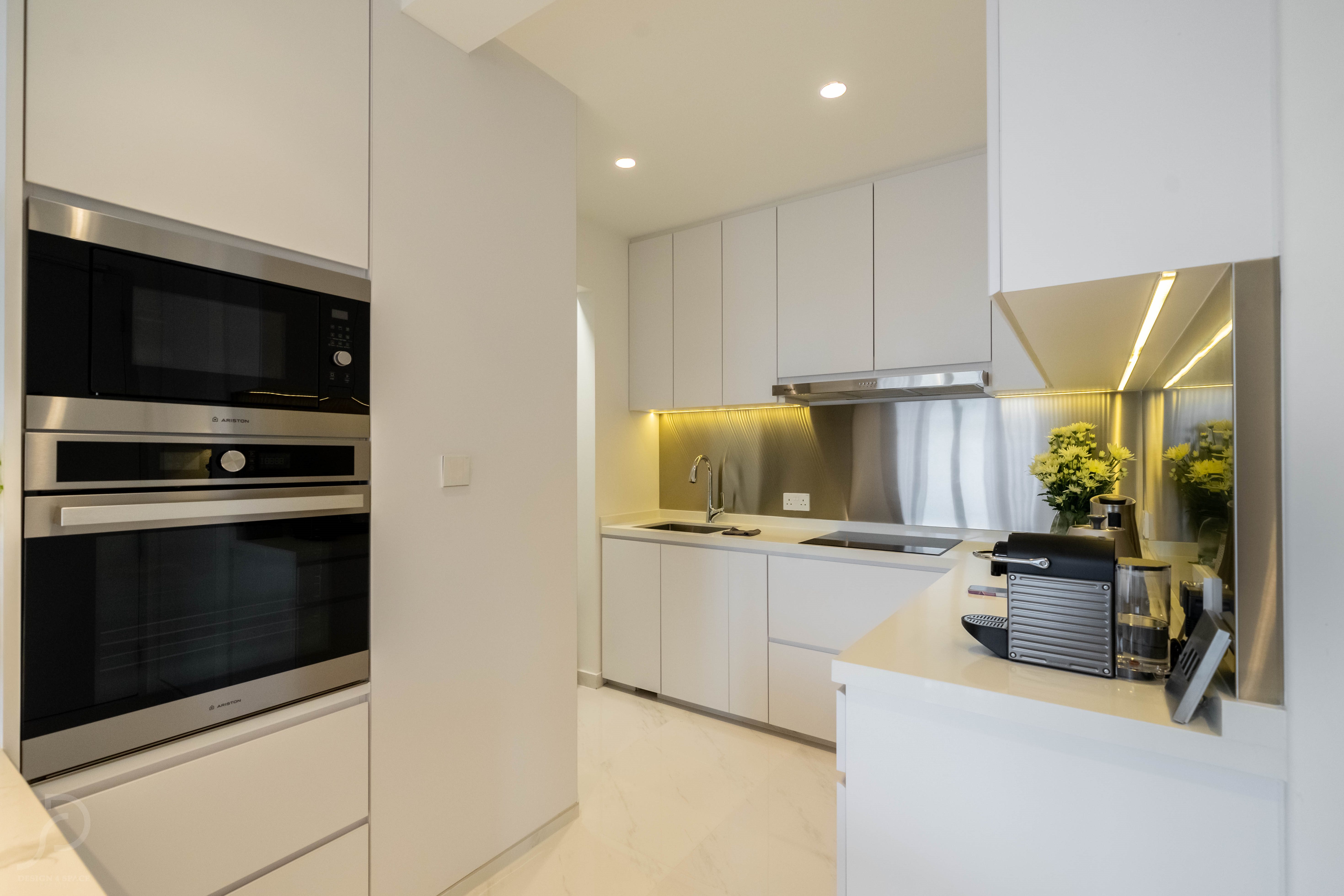 Contemporary, Minimalist, Modern Design - Kitchen - HDB 3 Room - Design by Design 4 Space Pte Ltd