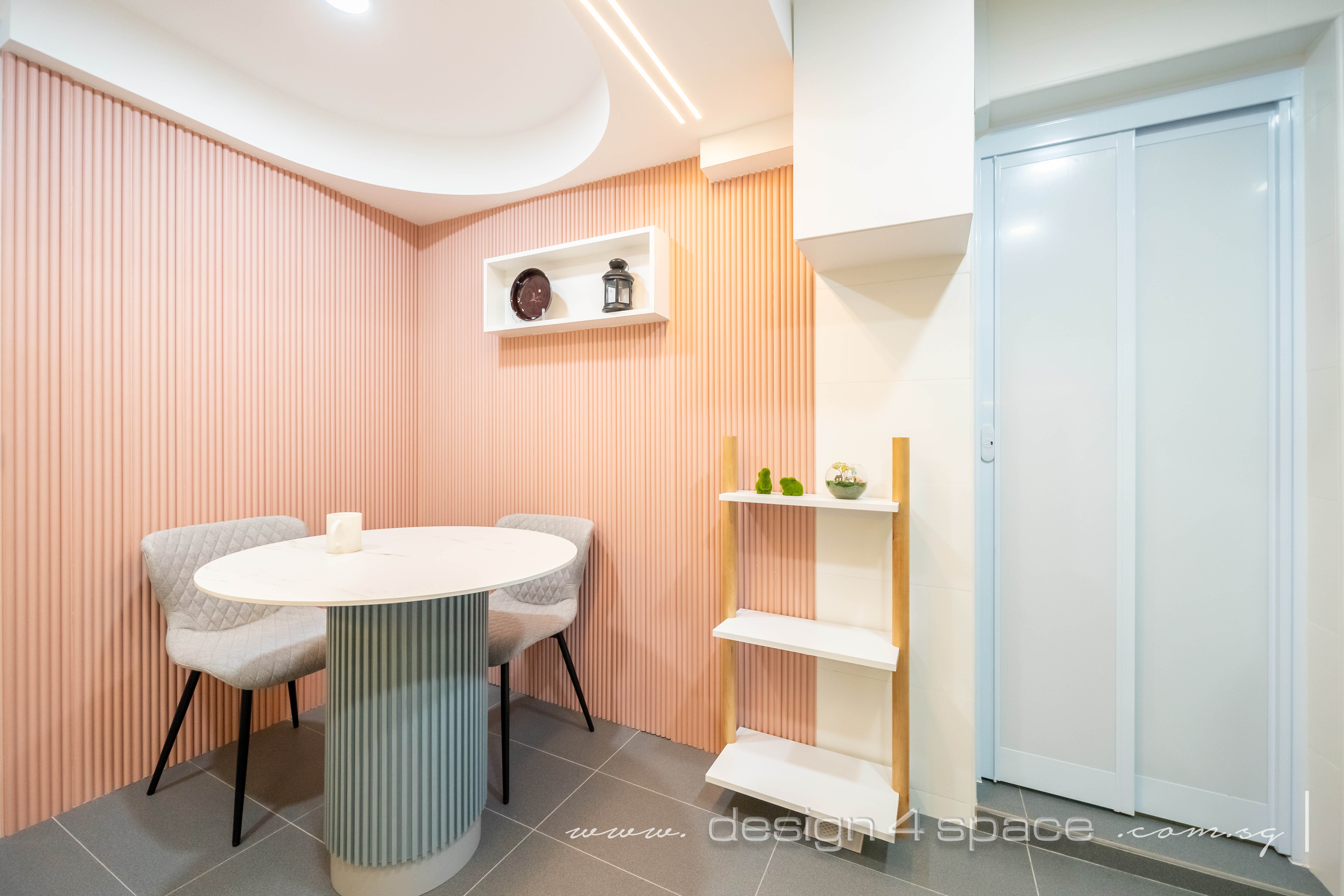 Modern Design - Dining Room - HDB 3 Room - Design by Design 4 Space Pte Ltd