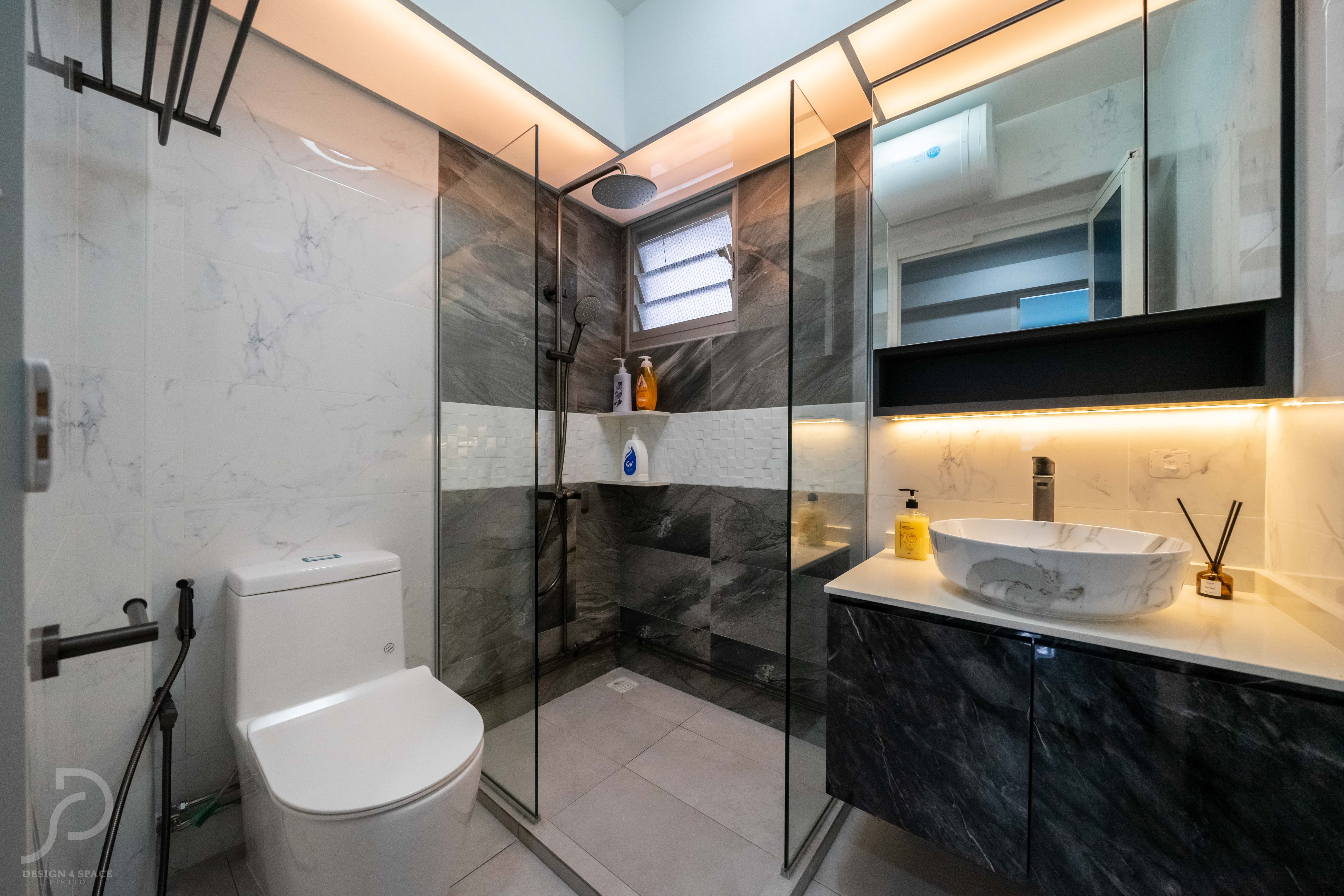 Modern, Others Design - Bathroom - HDB 3 Room - Design by Design 4 Space Pte Ltd