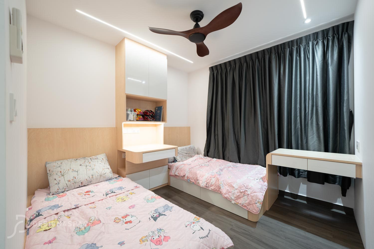 Scandinavian Design - Bedroom - HDB 3 Room - Design by Design 4 Space Pte Ltd