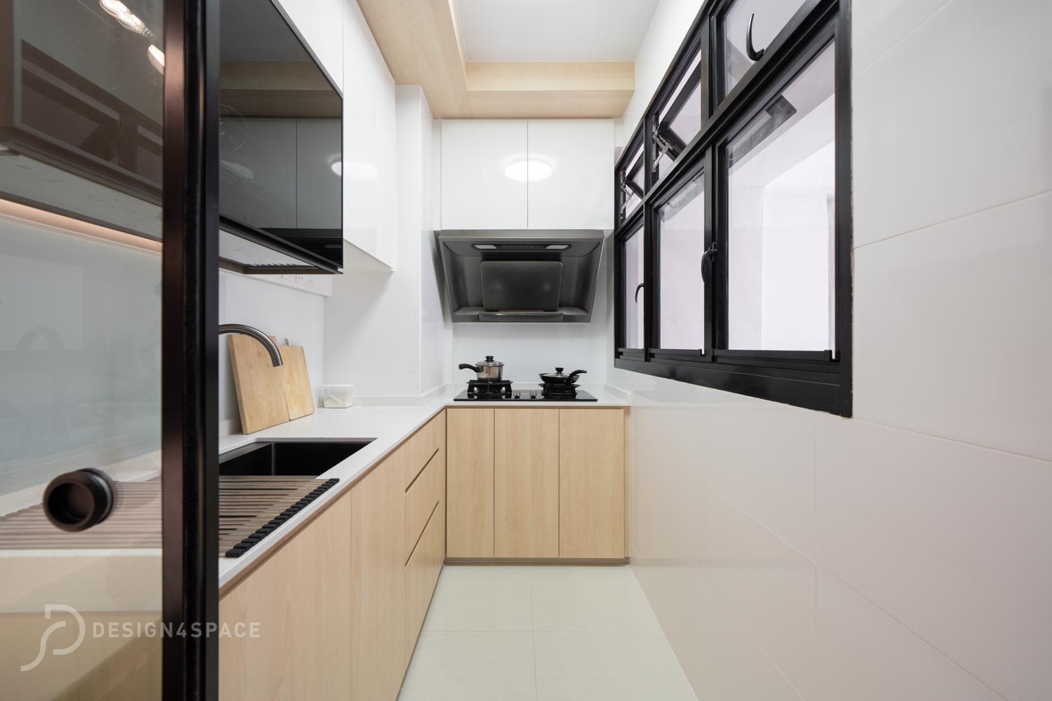Scandinavian Design - Kitchen - HDB 3 Room - Design by Design 4 Space Pte Ltd