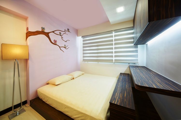 Modern, Scandinavian Design - Bedroom - HDB 5 Room - Design by Design 4 Space Pte Ltd