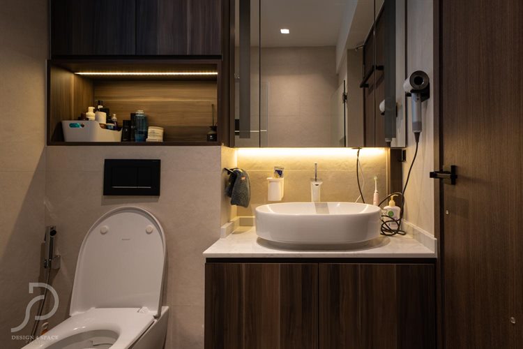 Contemporary, Modern, Others Design - Bathroom - HDB 4 Room - Design by Design 4 Space Pte Ltd