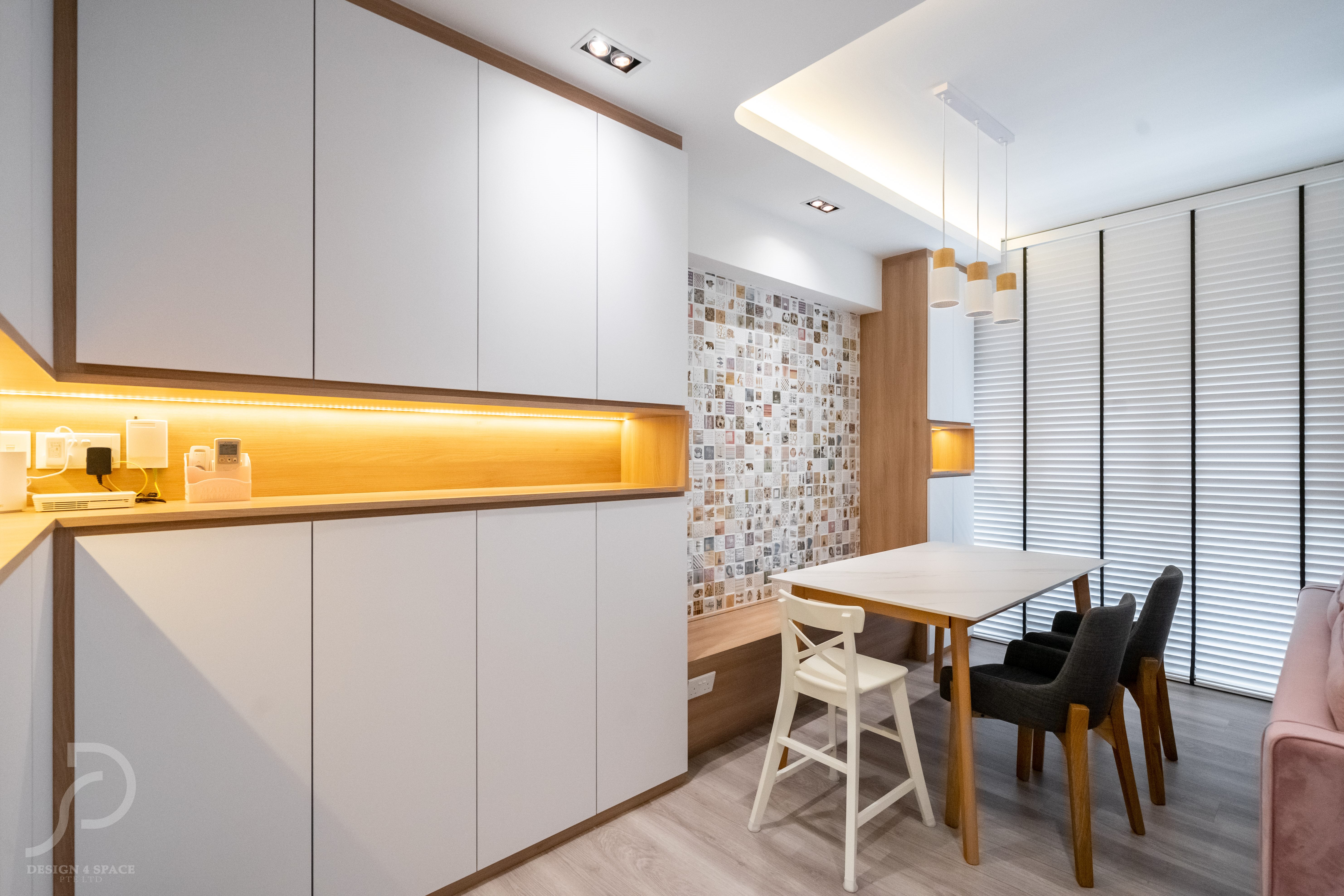 Scandinavian Design -  - HDB 4 Room - Design by Design 4 Space Pte Ltd