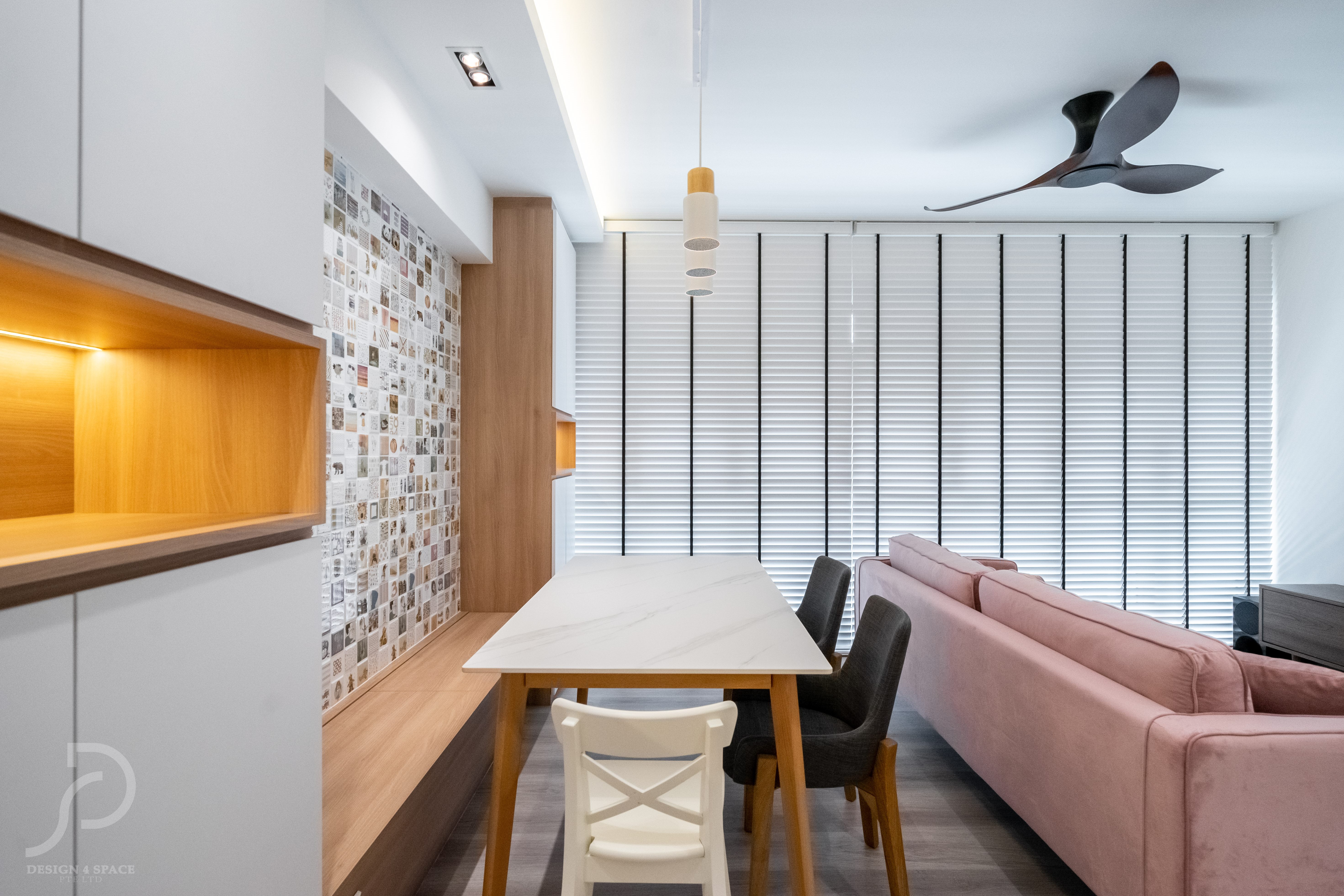 Scandinavian Design -  - HDB 4 Room - Design by Design 4 Space Pte Ltd