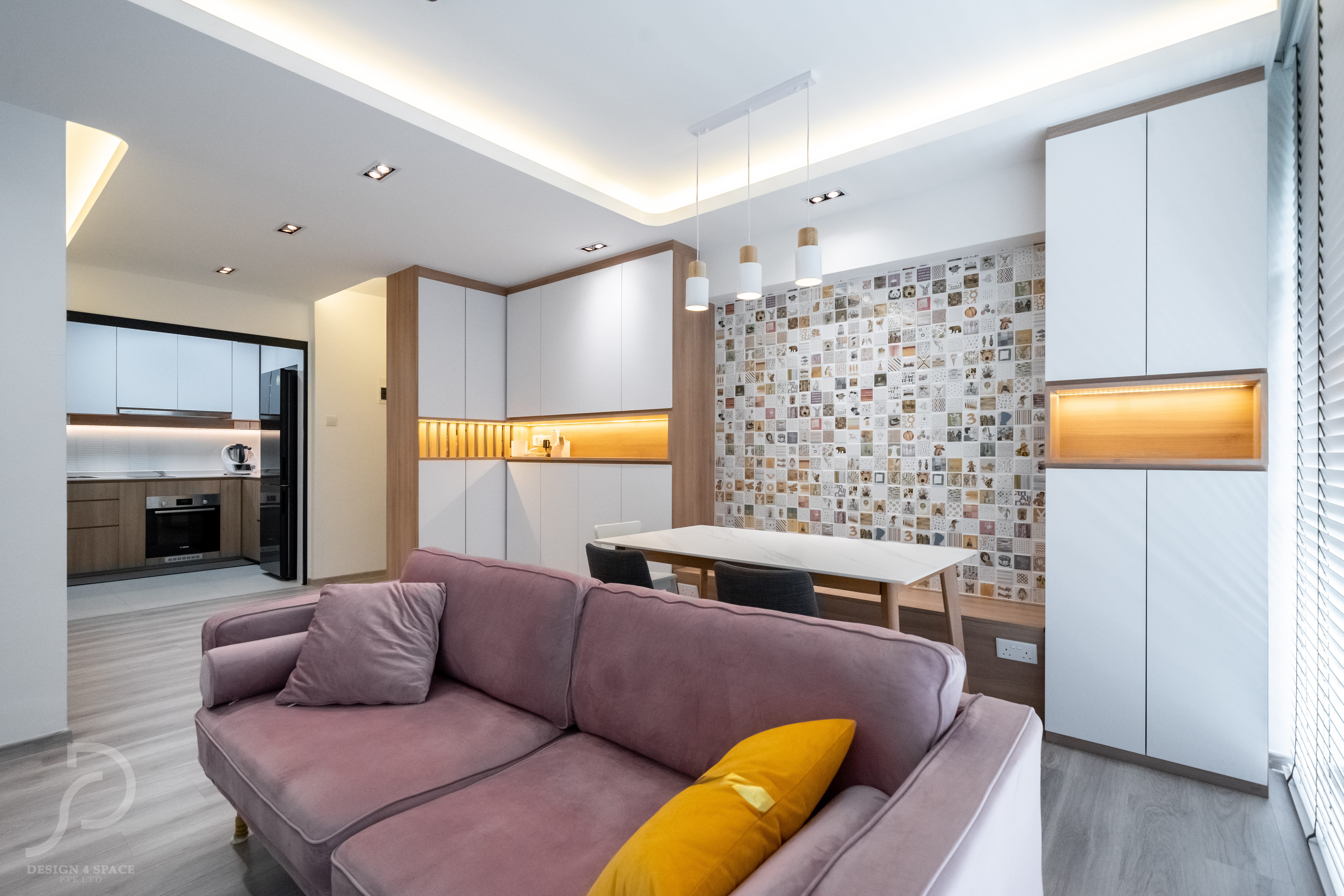 Scandinavian Design -  - HDB 4 Room - Design by Design 4 Space Pte Ltd