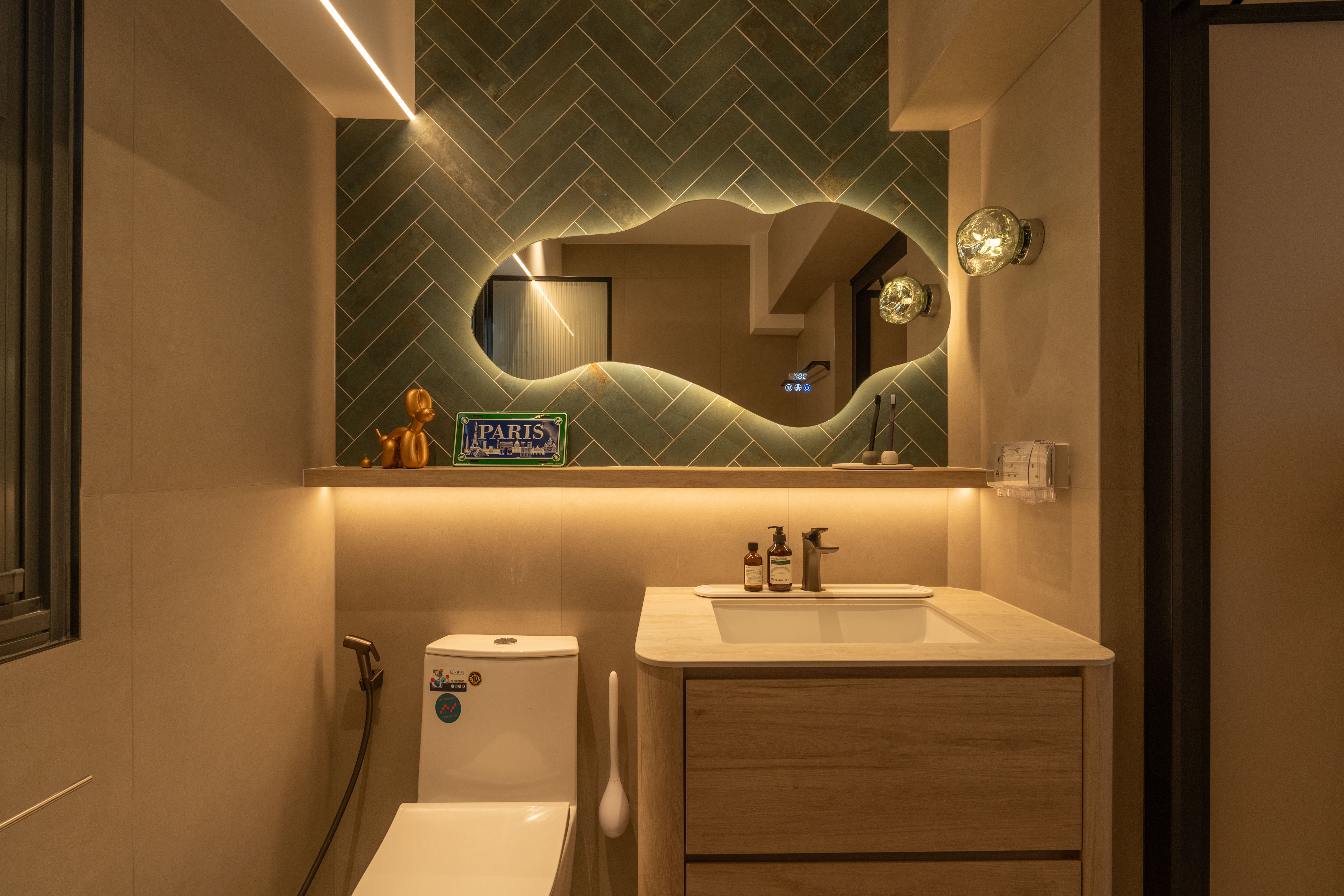 Minimalist Design - Bathroom - HDB 4 Room - Design by Design 4 Space Pte Ltd