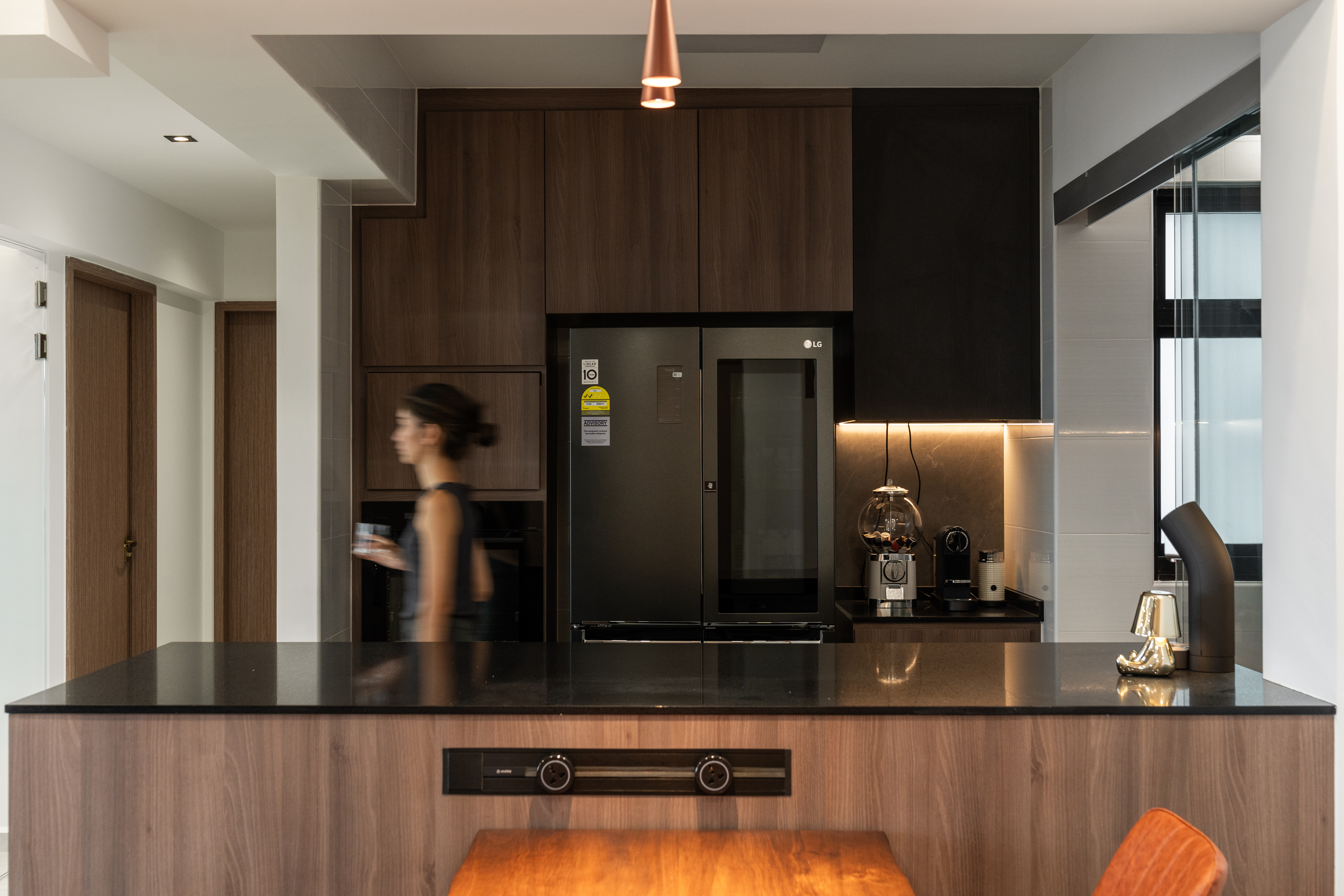 Contemporary, Industrial, Modern Design - Kitchen - HDB 4 Room - Design by Design 4 Space Pte Ltd