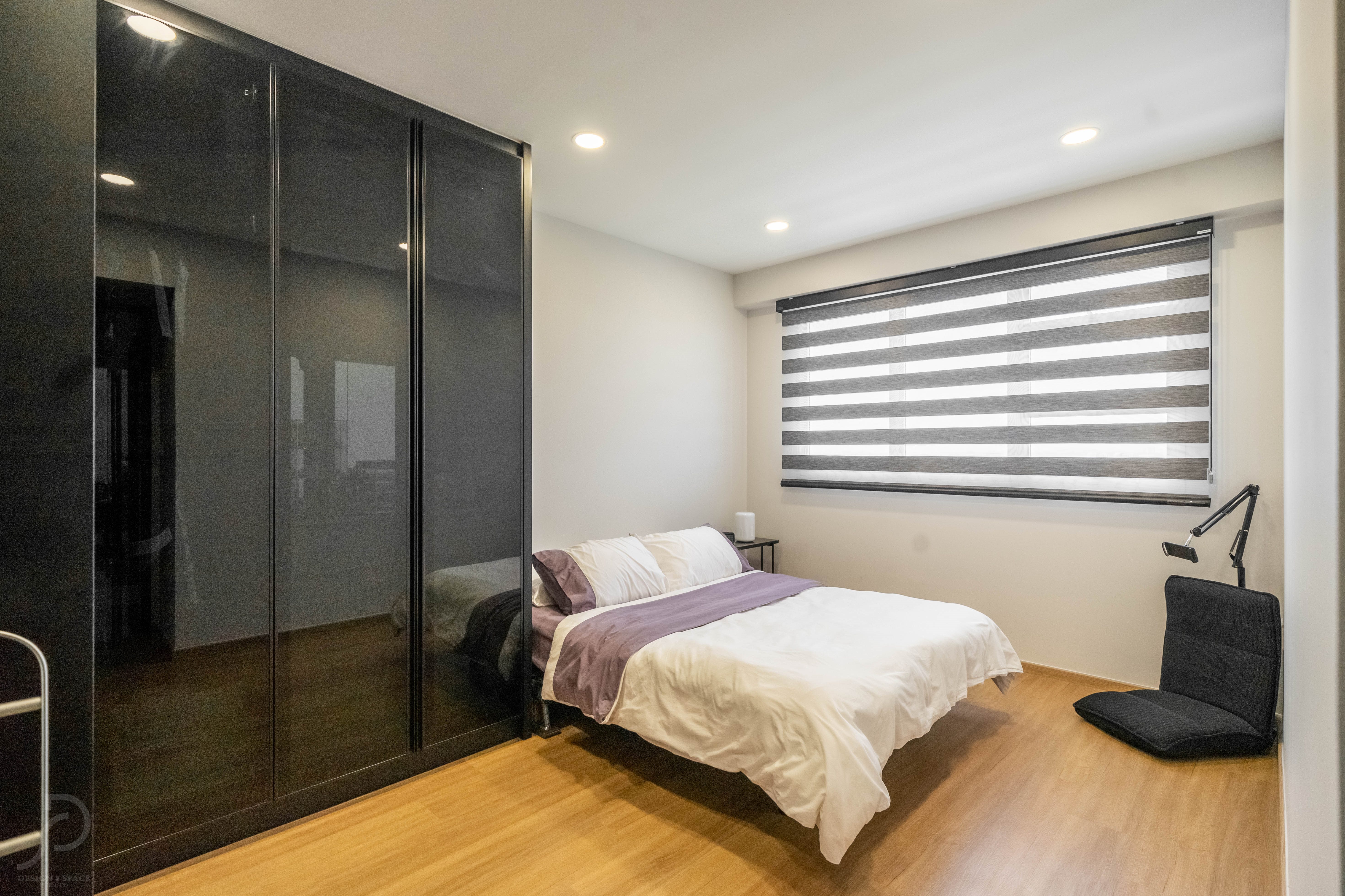 Contemporary Design - Bedroom - HDB 4 Room - Design by Design 4 Space Pte Ltd