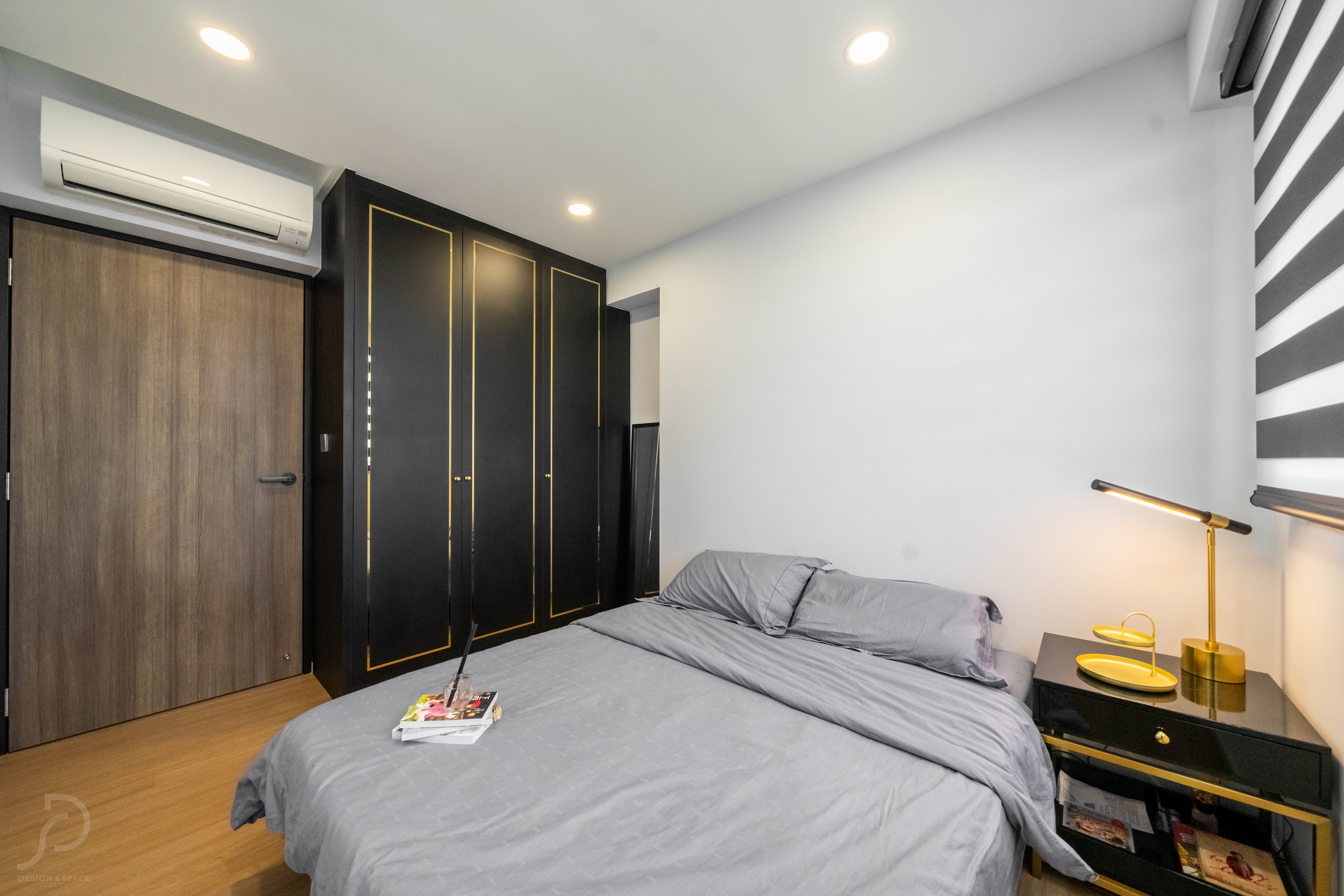 Contemporary Design - Bedroom - HDB 4 Room - Design by Design 4 Space Pte Ltd